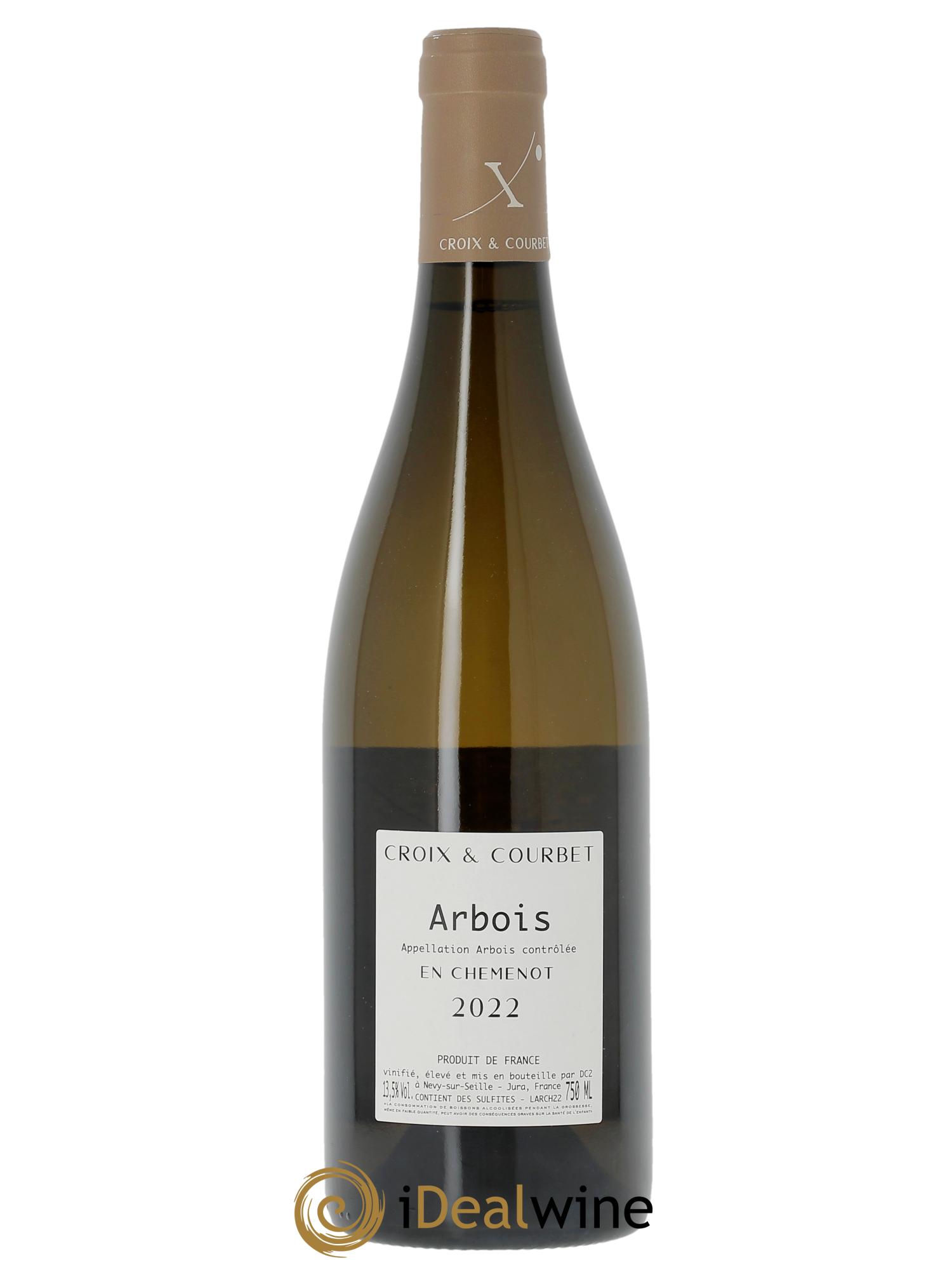 Arbois En Chemenot Croix & Courbet  2022 - Lot de 1 bouteille - 1