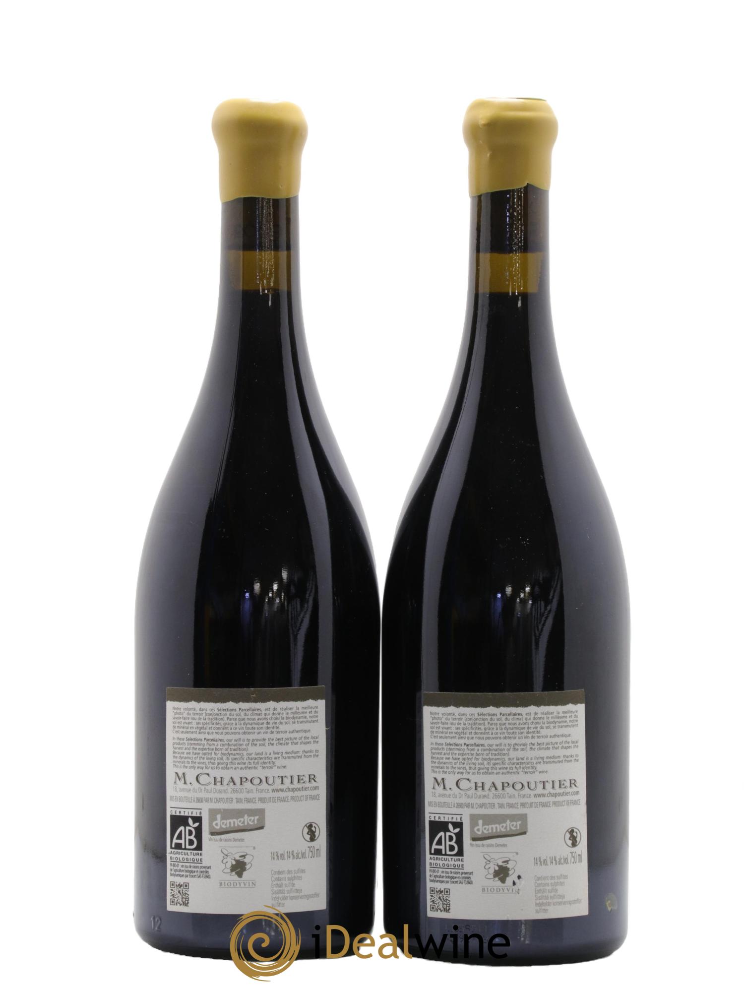 Hermitage Ermitage l'Ermite Chapoutier 2009 - Lot de 2 bouteilles - 1