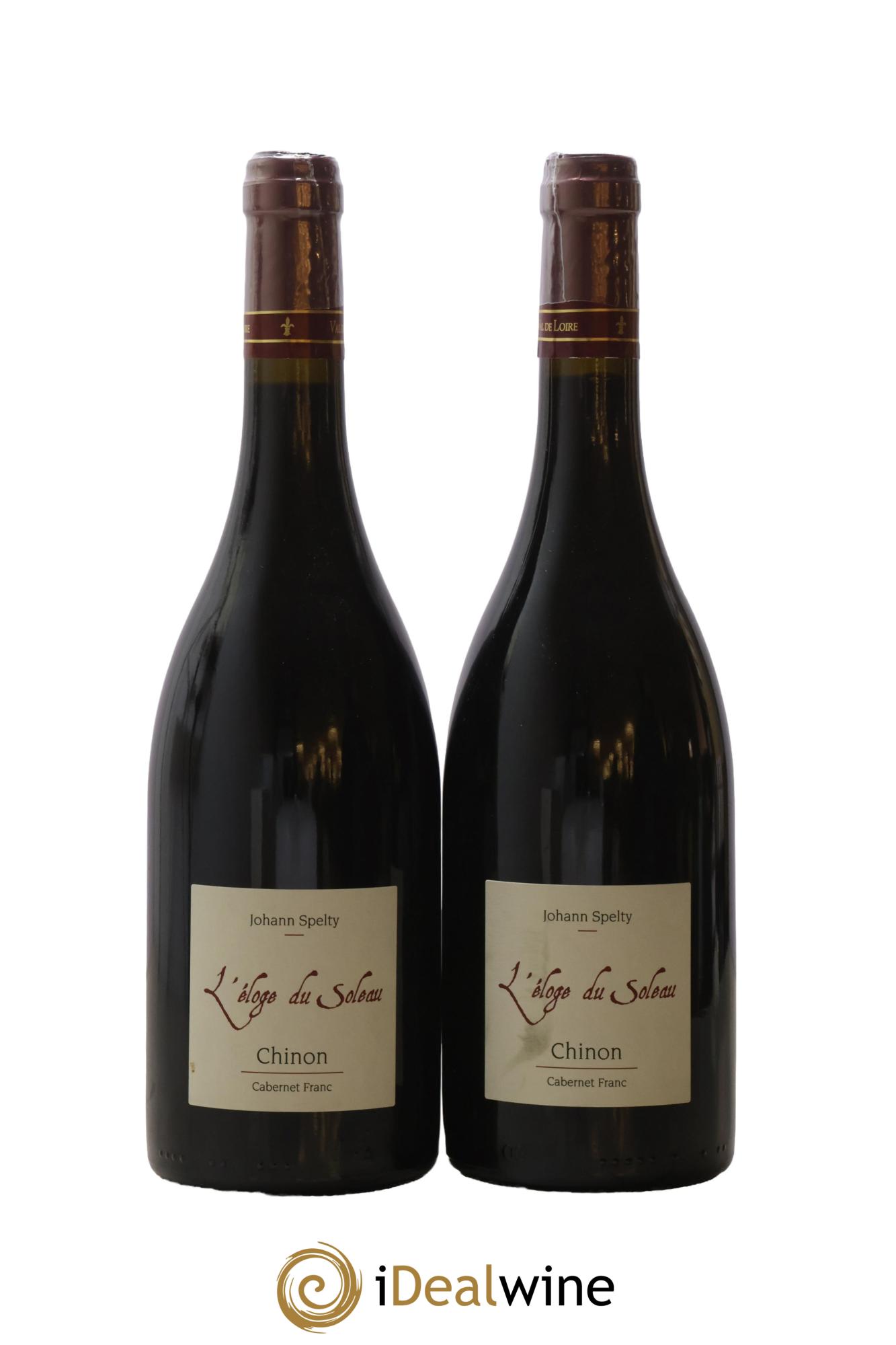 Chinon Éloge du Soleau Domaine Spelty - Posten von 2 Flaschen - 0