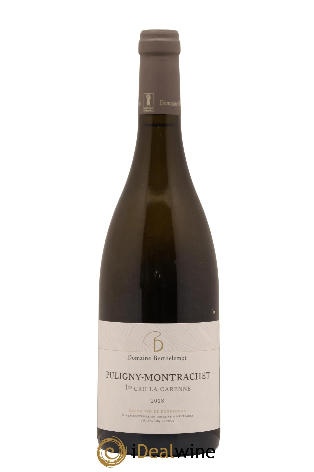 Puligny-Montrachet 1er Cru La Garenne Berthelemot 2018 - Lot de 1 bouteille - 0