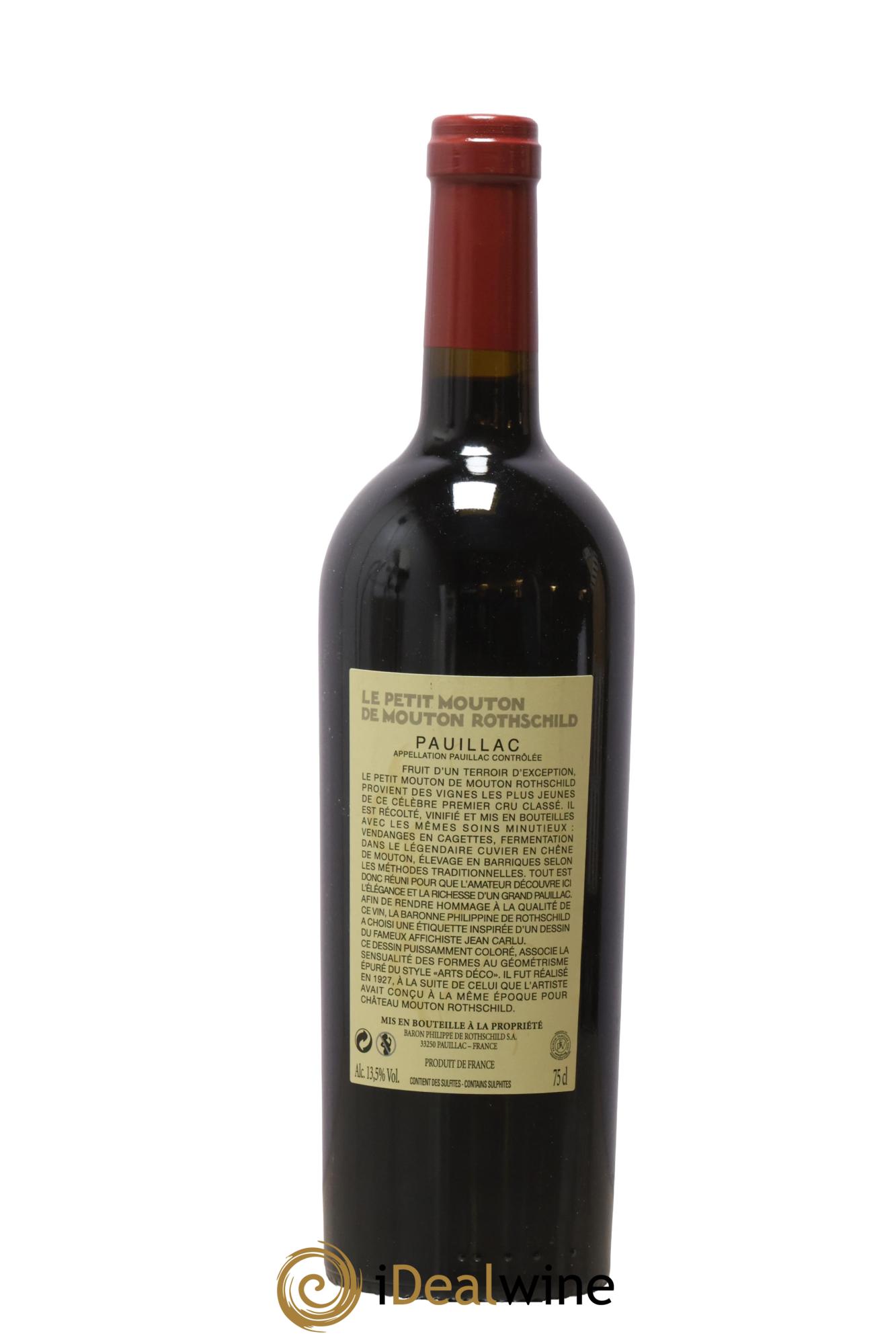 Petit Mouton Second Vin 2017 - Lot of 1 bottle - 1