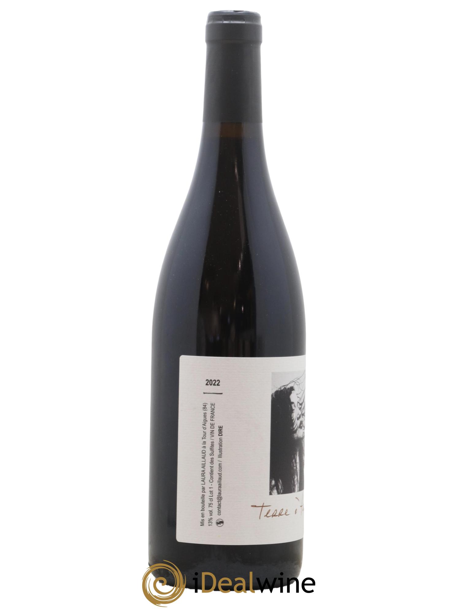 Vin de France Terre à Terre Laura Aillaud 2022 - Lot de 1 bouteille - 1