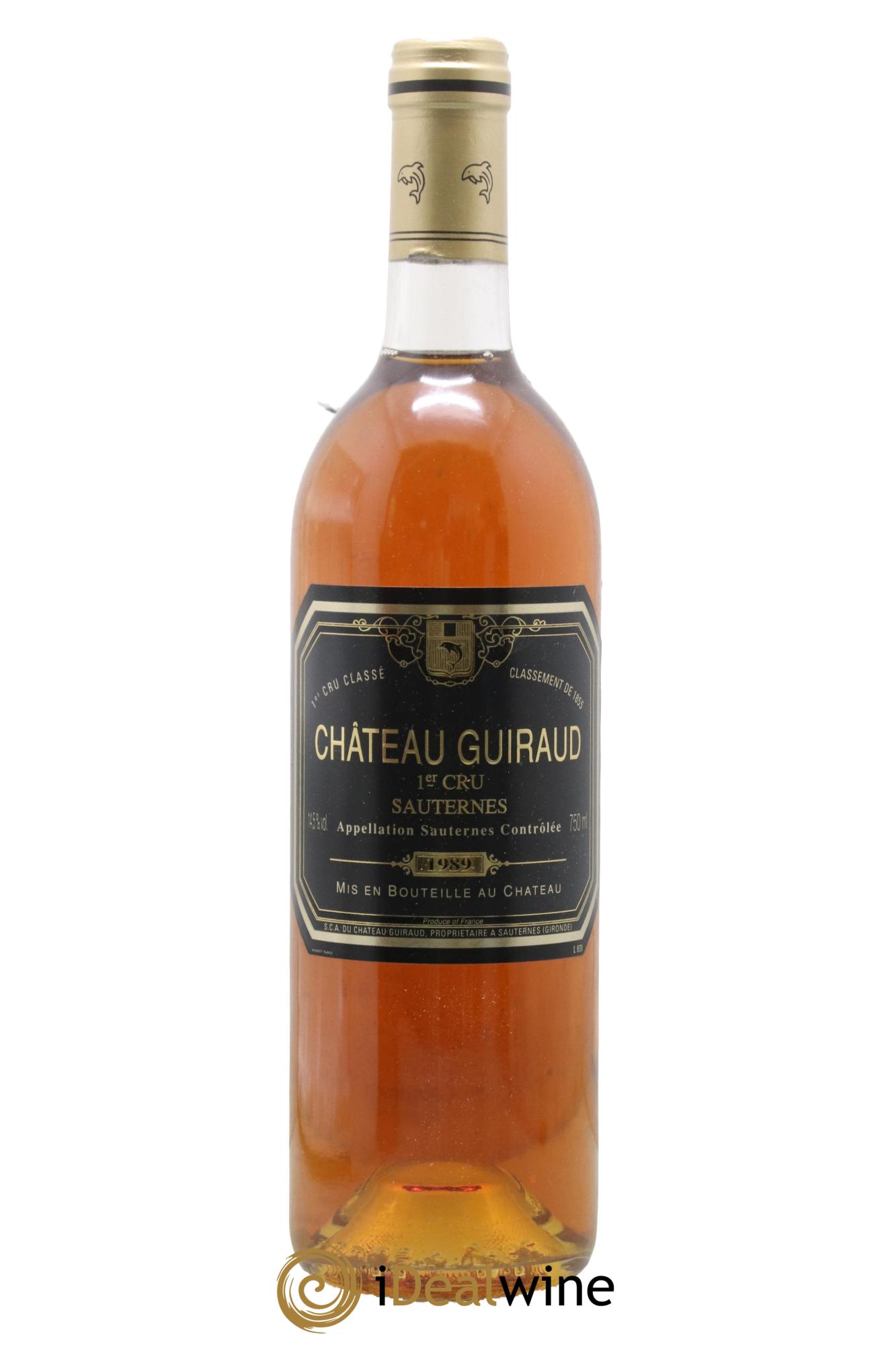 Château Guiraud 1er Grand Cru Classé 1989 - Lotto di 1 bottiglia - 0