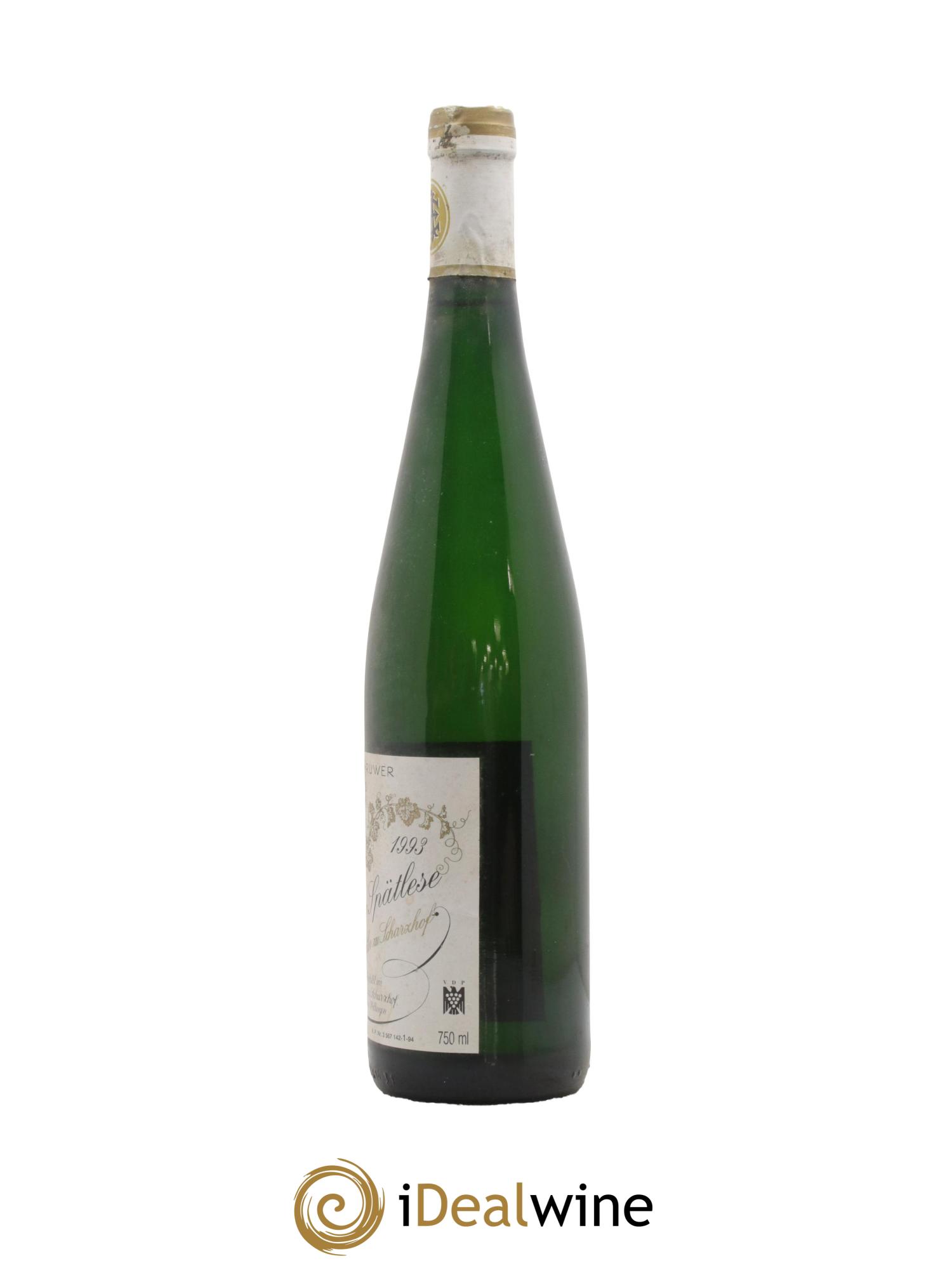Riesling Scharzhofberger Spatlese Egon Muller # 1 1993 - Lot de 1 bouteille - 1