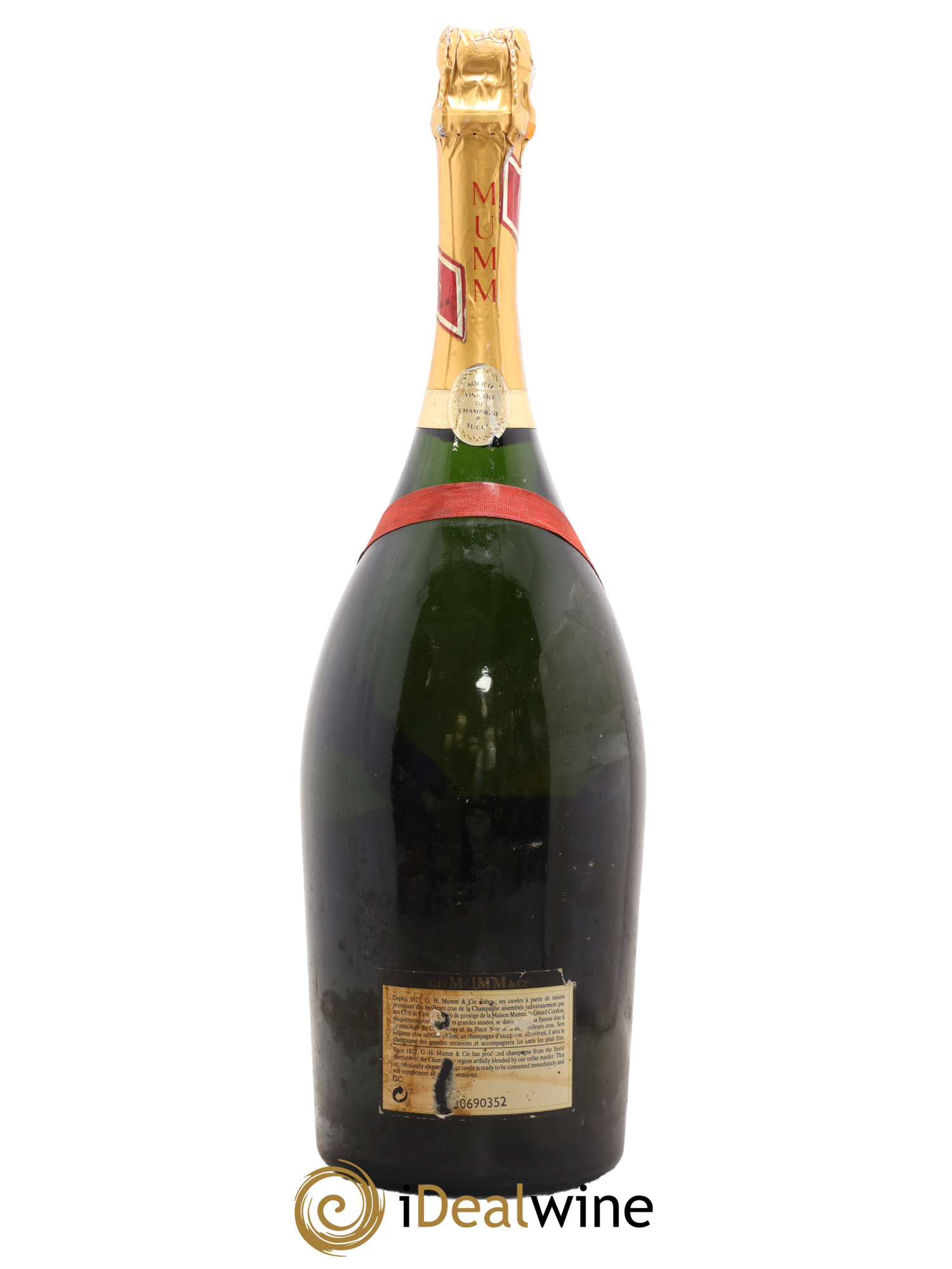 Grand Cordon Mumm 1989 - Lot de 1 magnum - 1