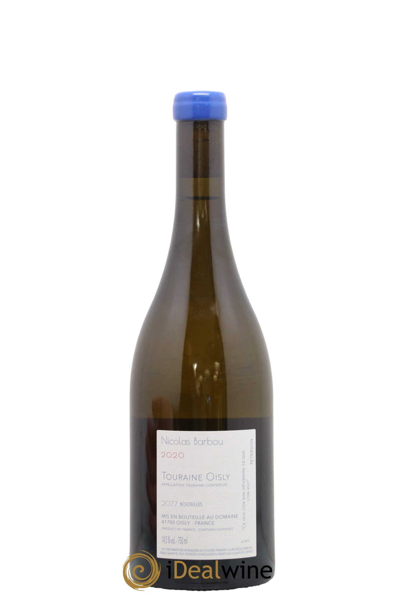 Touraine-Oisly Folie Insolente Nicolas Barbou 2020 - Posten von 1 Flasche - 1