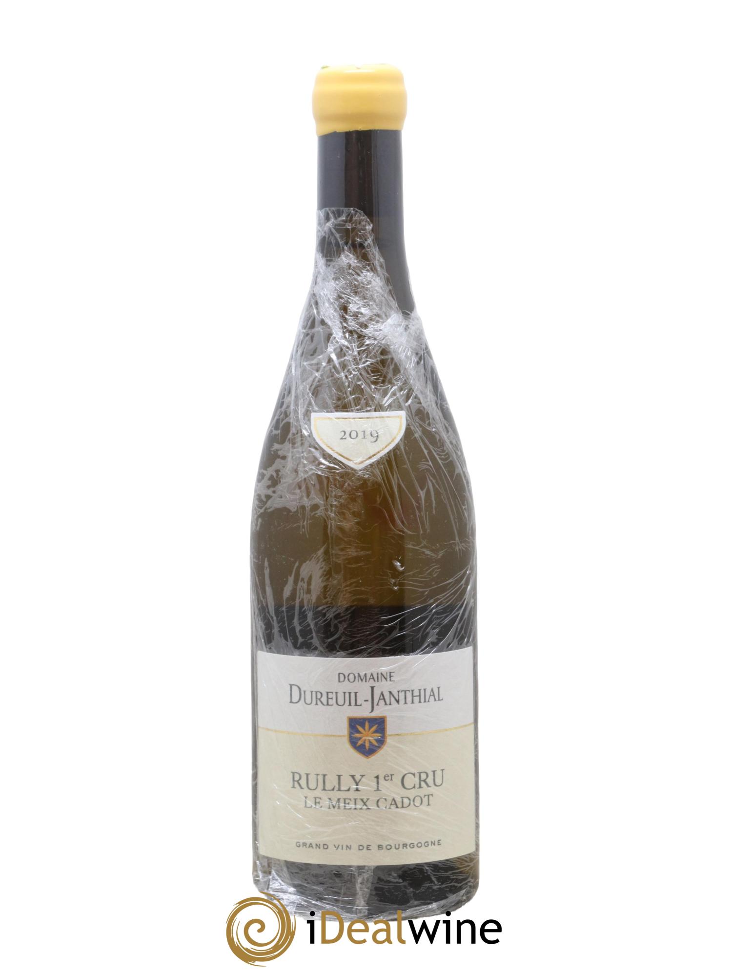 Rully 1er Cru Le Meix Cadot Vincent Dureuil-Janthial 2019 - Lot de 1 bouteille - 0