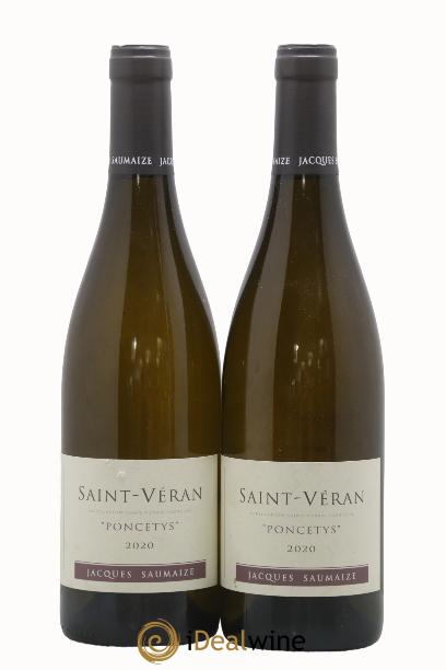 Saint-Véran Poncetys Jacques et Nathalie Saumaize 2018 - Posten von 2 Flaschen - 0