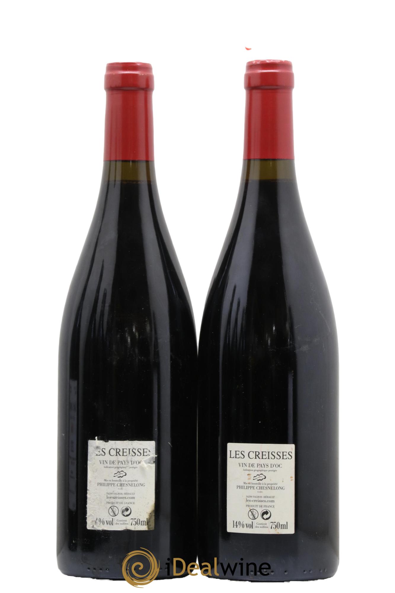 Vin de France Les Creisses Les Creisses (Domaine) 2018 - Lot de 2 bouteilles - 1