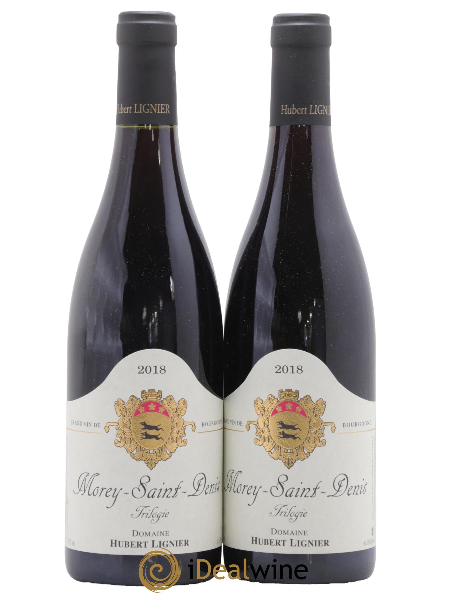 Morey Saint-Denis Trilogie Hubert Lignier (Domaine) 2018 - Posten von 2 Flaschen - 0