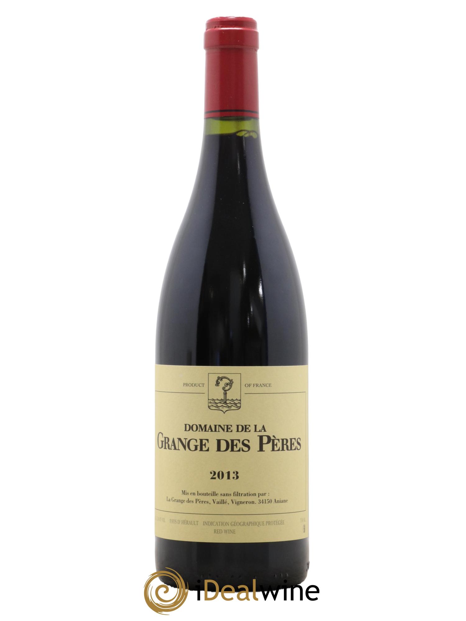 Pays d'Hérault Grange des Pères Laurent Vaillé 2013 - Lot de 1 bouteille - 0