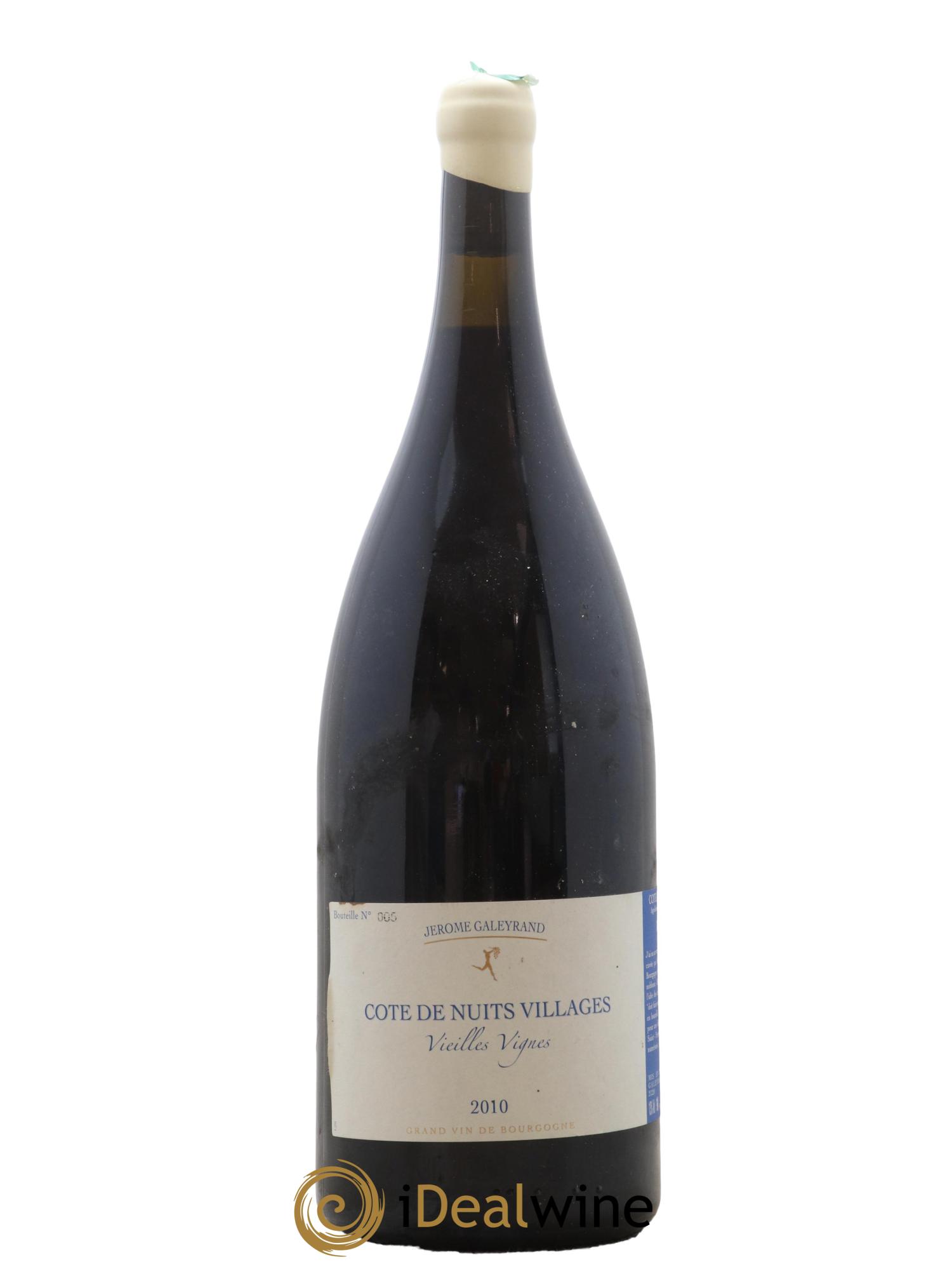 Côte de Nuits-Villages Vieilles Vignes Domaine Galeyrand 2010 - Lot de 1 magnum - 0