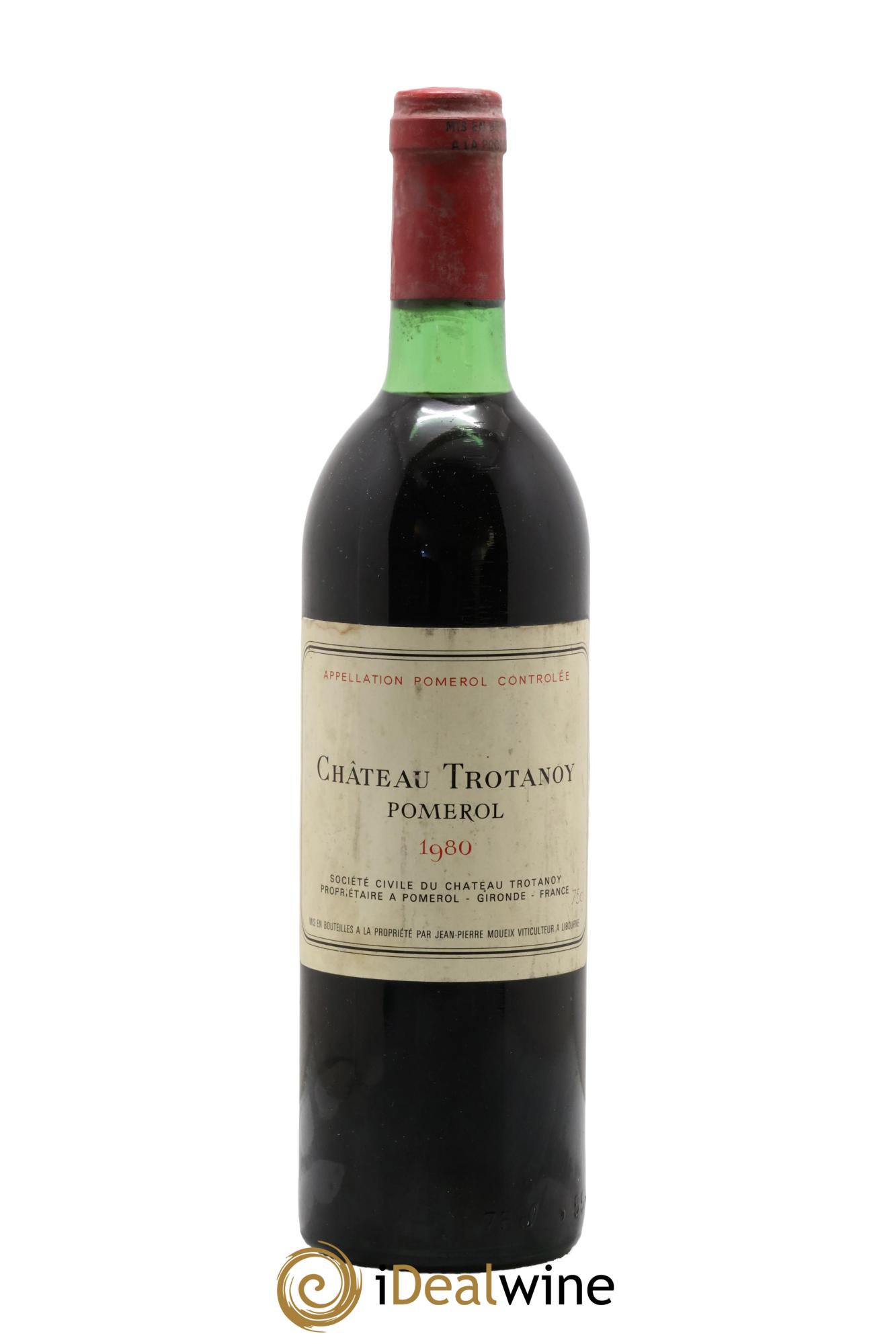 Château Trotanoy 1980 - Lot de 1 bouteille - 0