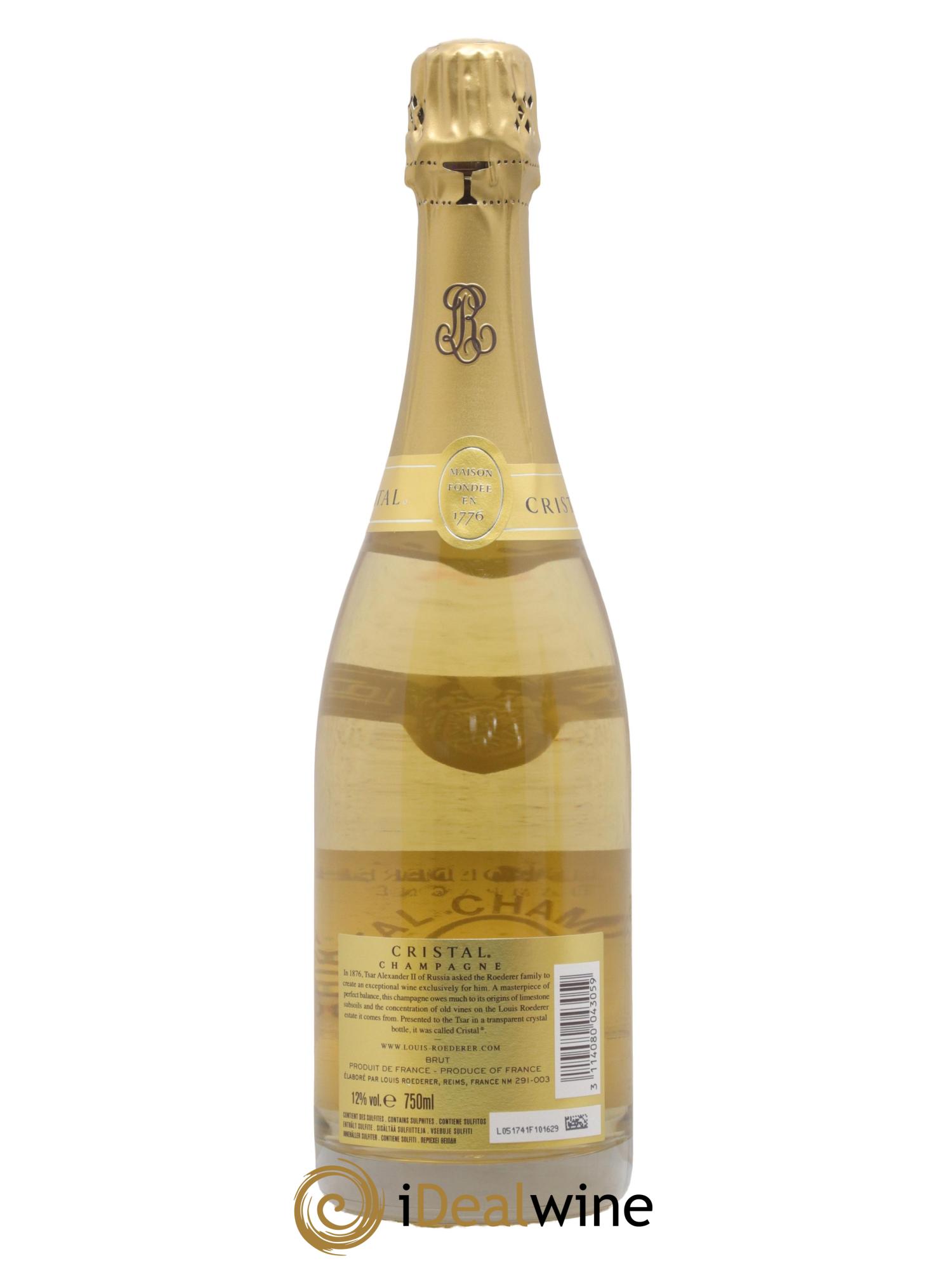 Cristal Louis Roederer 2013 - Lotto di 1 bottiglia - 2