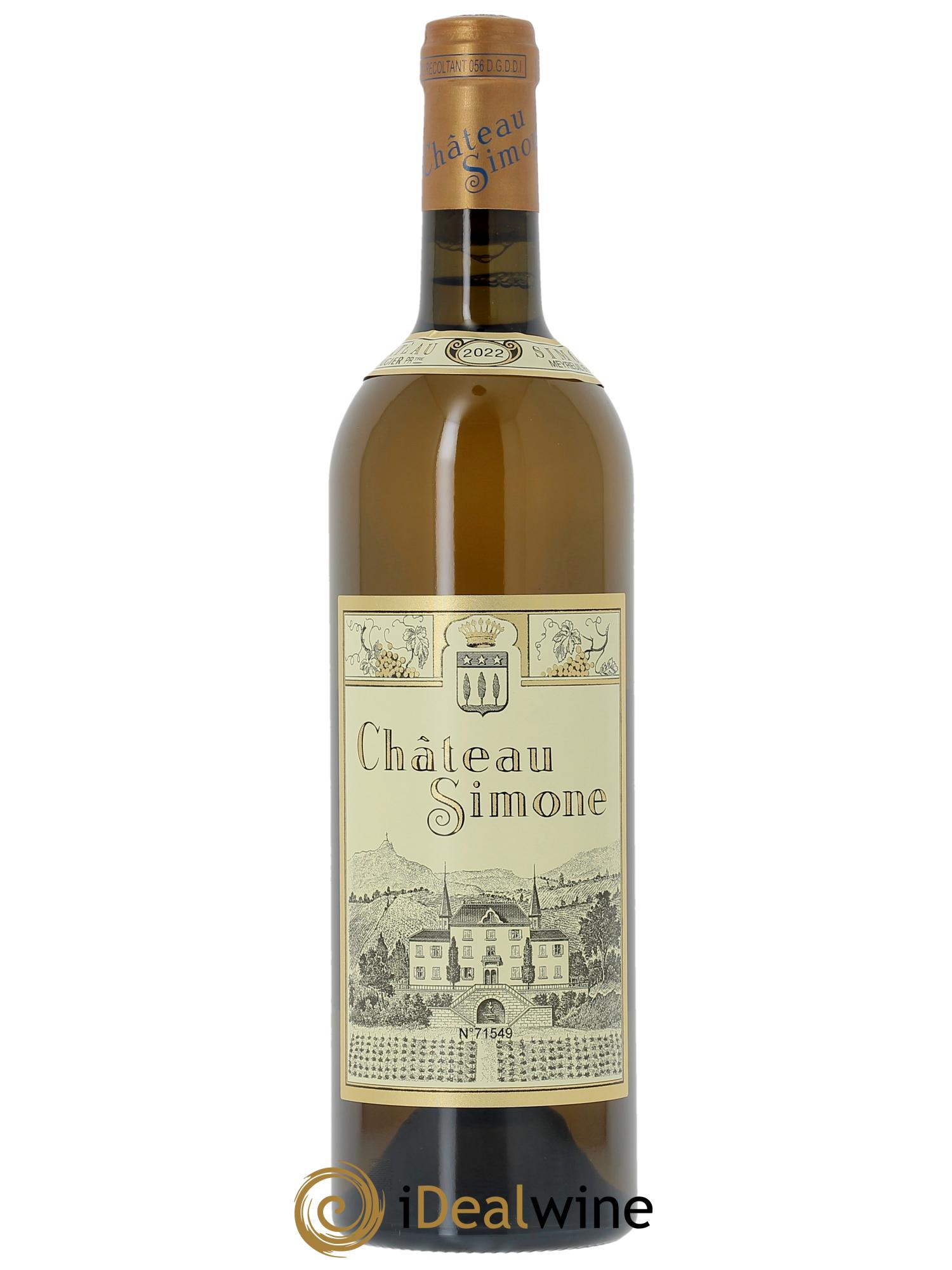 Palette Château Simone Famille Rougier  2022 - Lot de 1 bouteille - 0