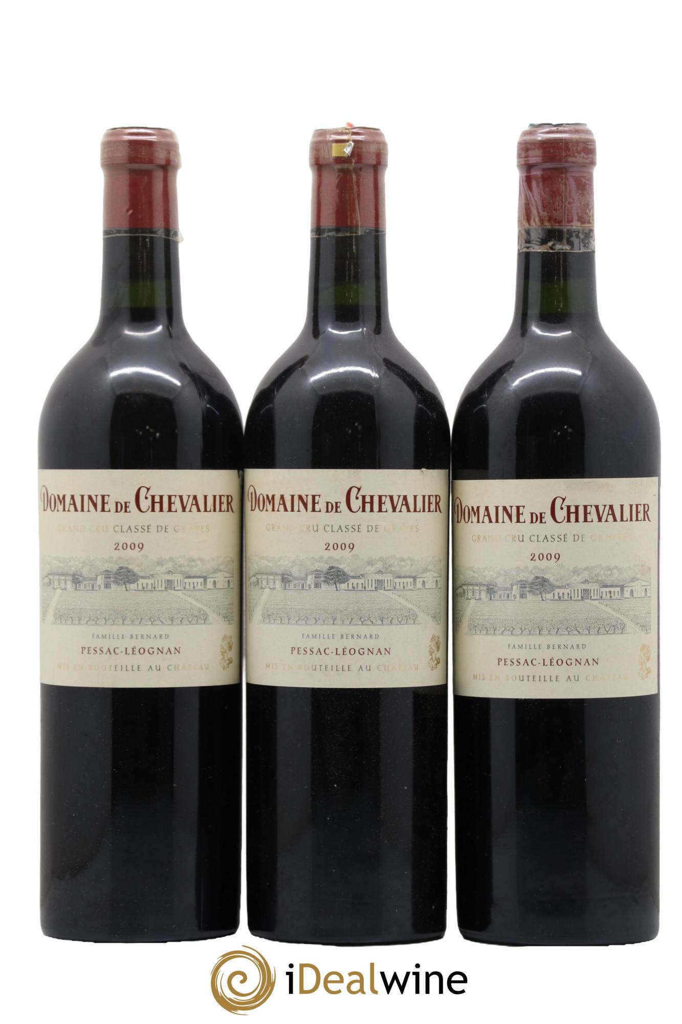 Domaine de Chevalier Cru Classé de Graves 2009 - Lot de 3 bouteilles - 0