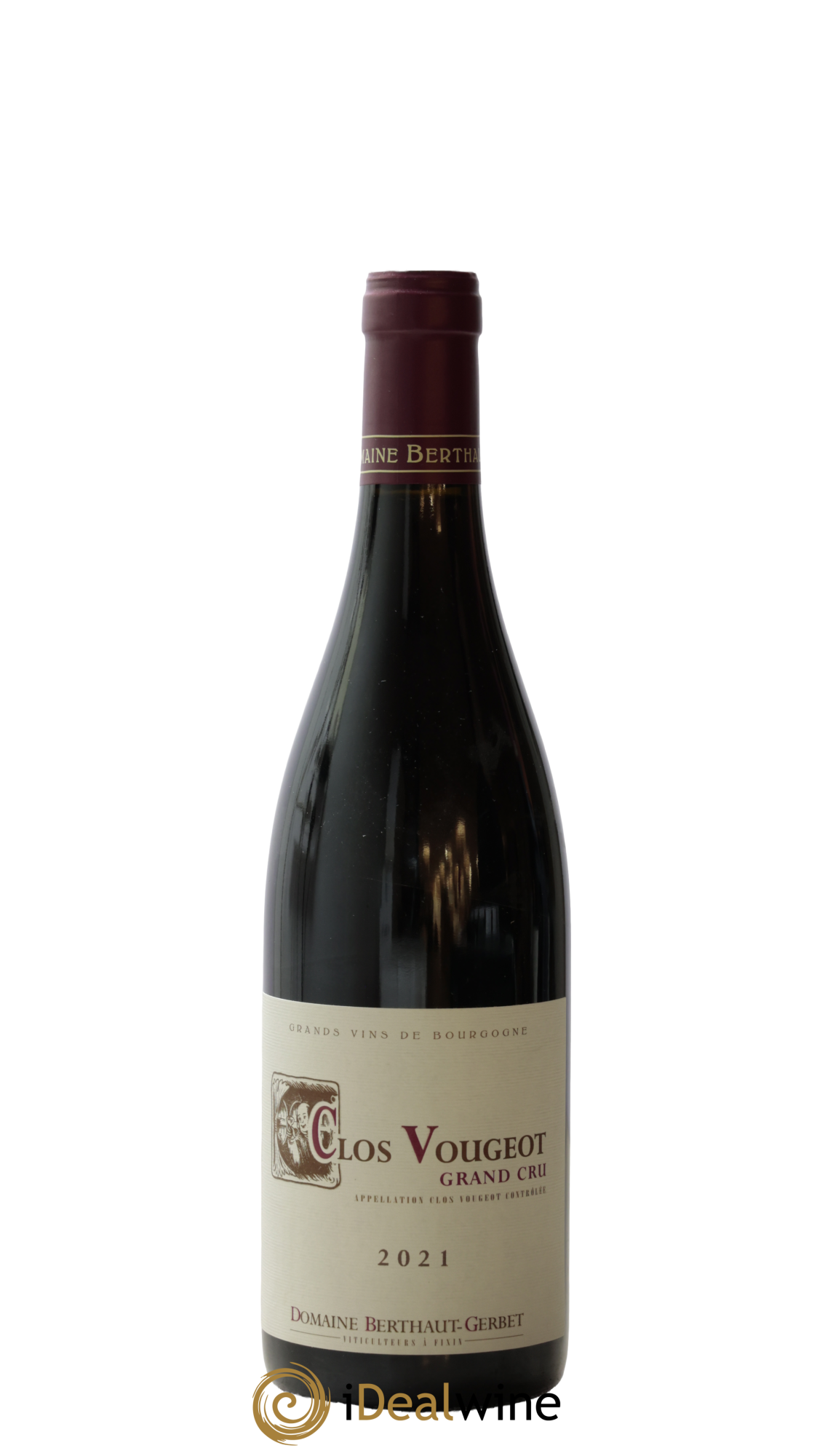 Clos de Vougeot Berthaut Gerbet (Domaine) 2021 - Posten von 1 Flasche - 0