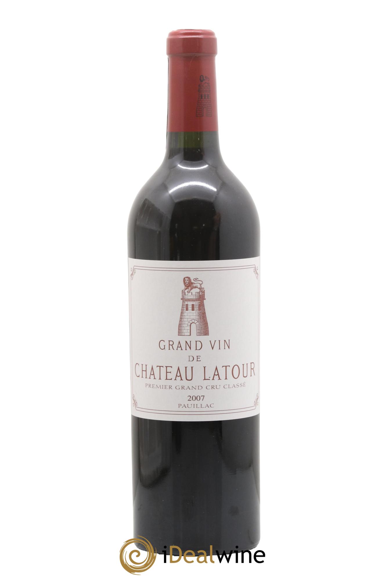 Château Latour 1er Grand Cru Classé 2007 - Posten von 1 Flasche - 0
