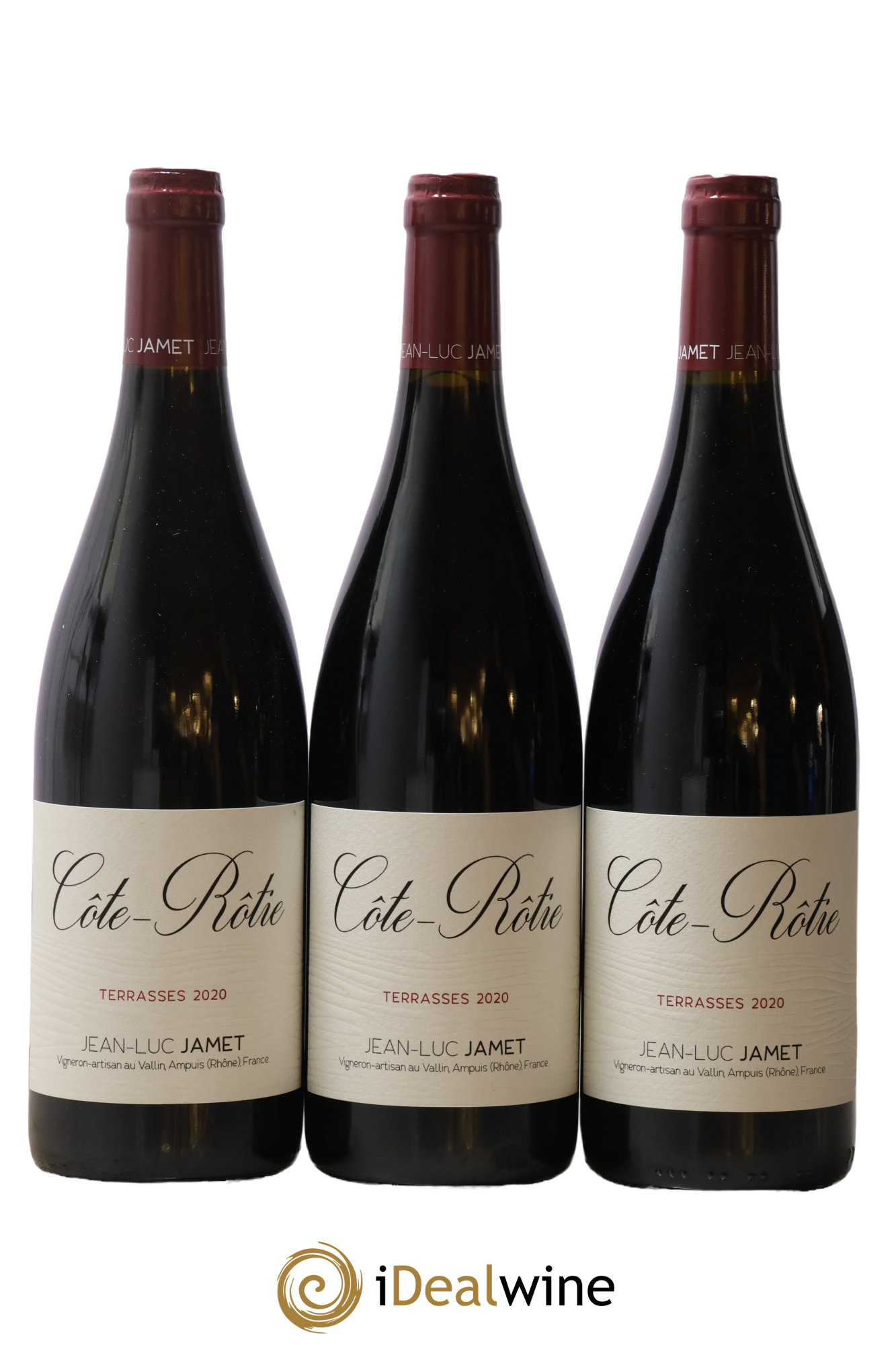 Côte-Rôtie Terrasses Jean-Luc Jamet (Domaine) 2020 - Lot de 3 bouteilles - 0