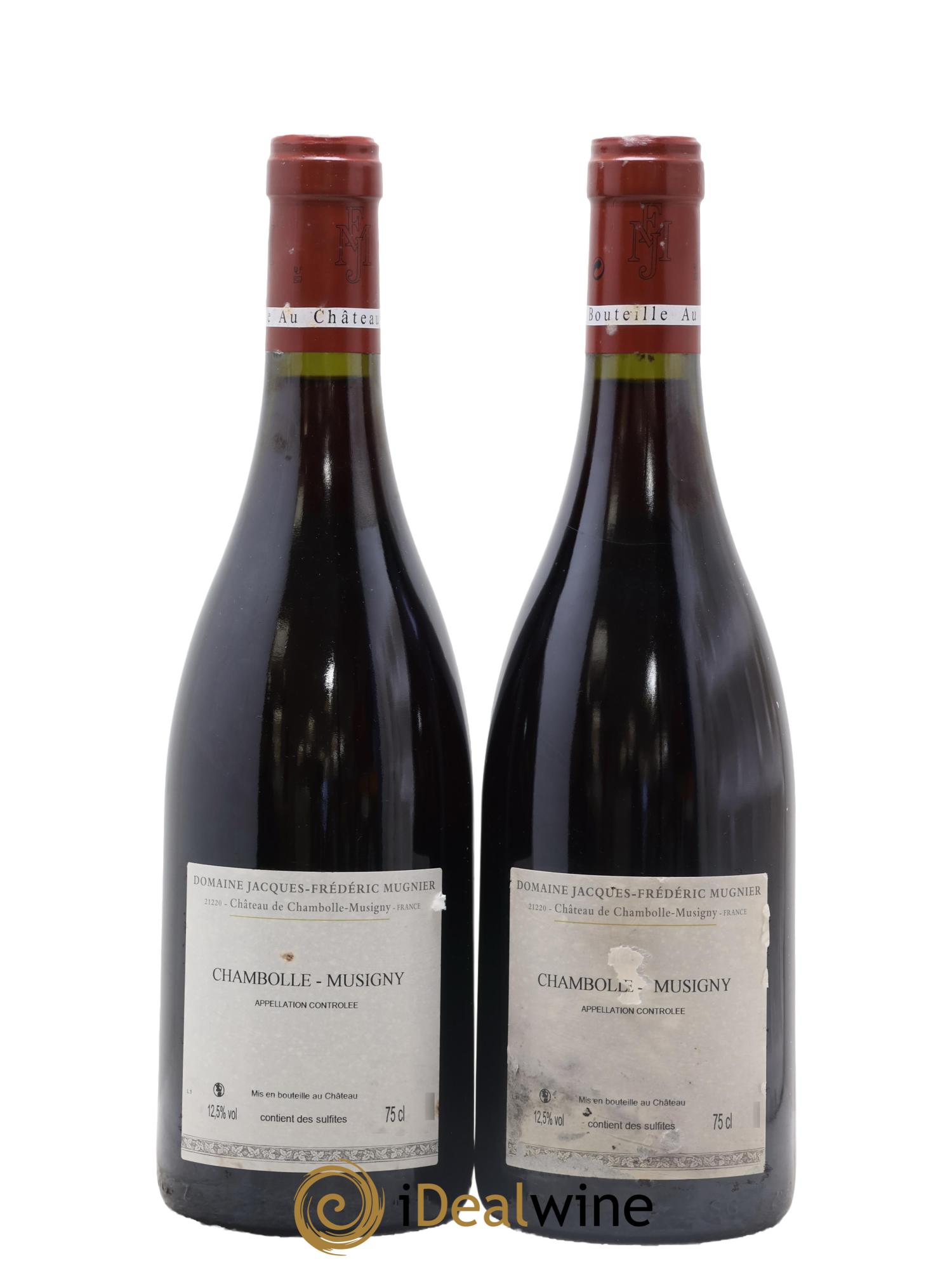 Chambolle-Musigny Jacques-Frédéric Mugnier 2011 - Lot de 2 bouteilles - 1