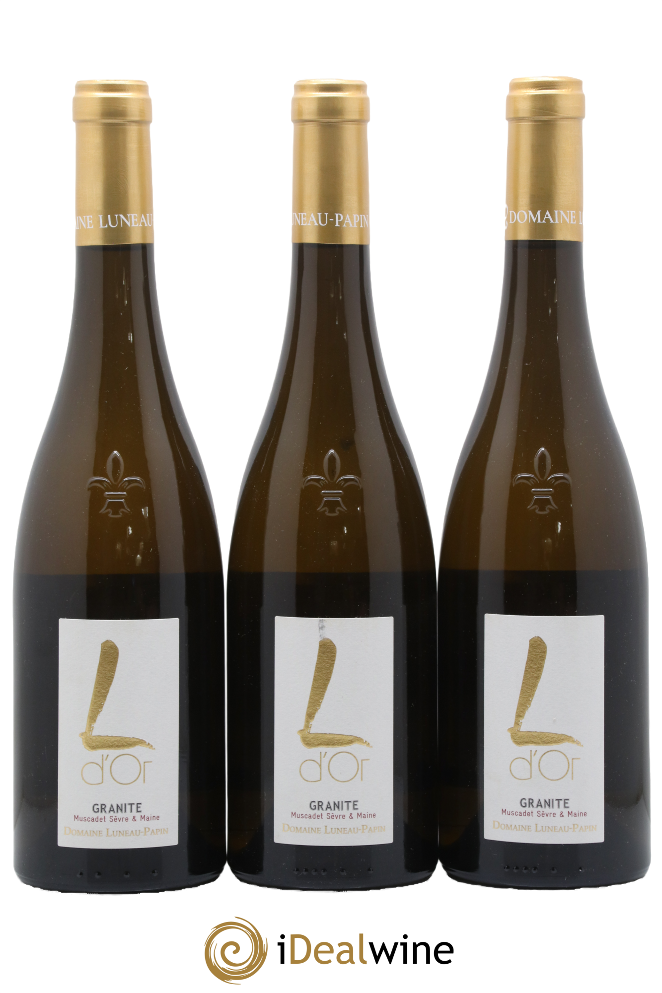 Muscadet-Sèvre-et-Maine L D'Or Luneau-Papin 2021 - Lot de 3 bouteilles - 0