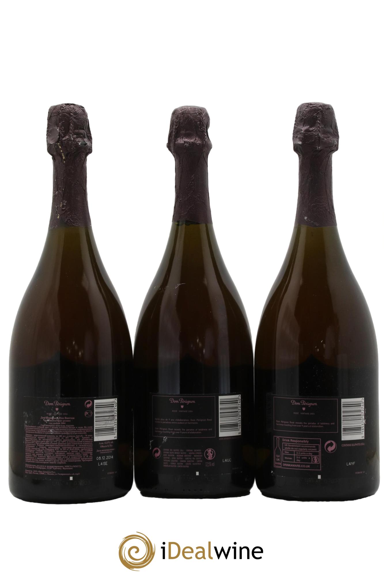 Brut Dom Pérignon 2004 - Lotto di 3 bottiglie - 1