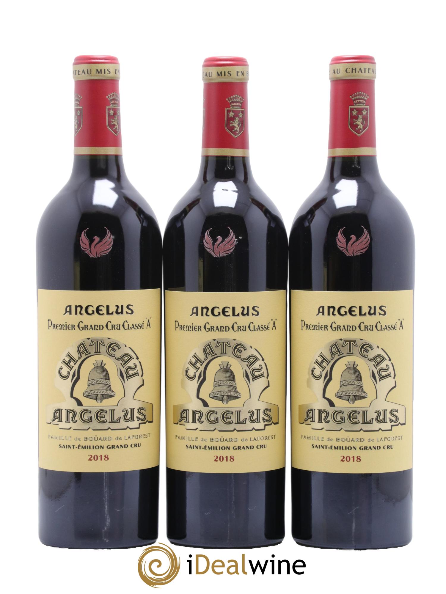 Château Angélus 1er Grand Cru Classé A 2018 - Lot de 6 bouteilles - 3