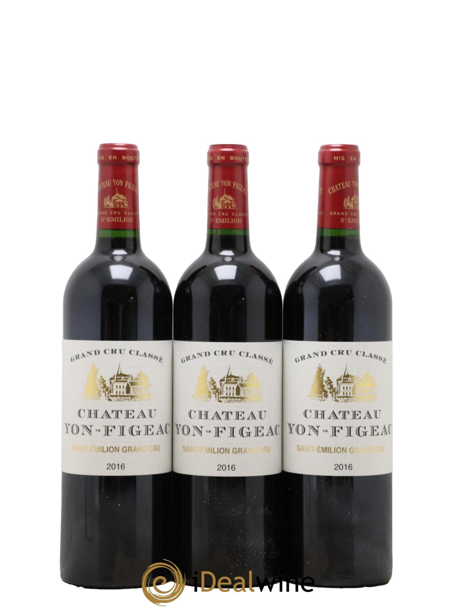 Château Yon Figeac Grand Cru Classé  2016 - Lot of 6 bottles - 1