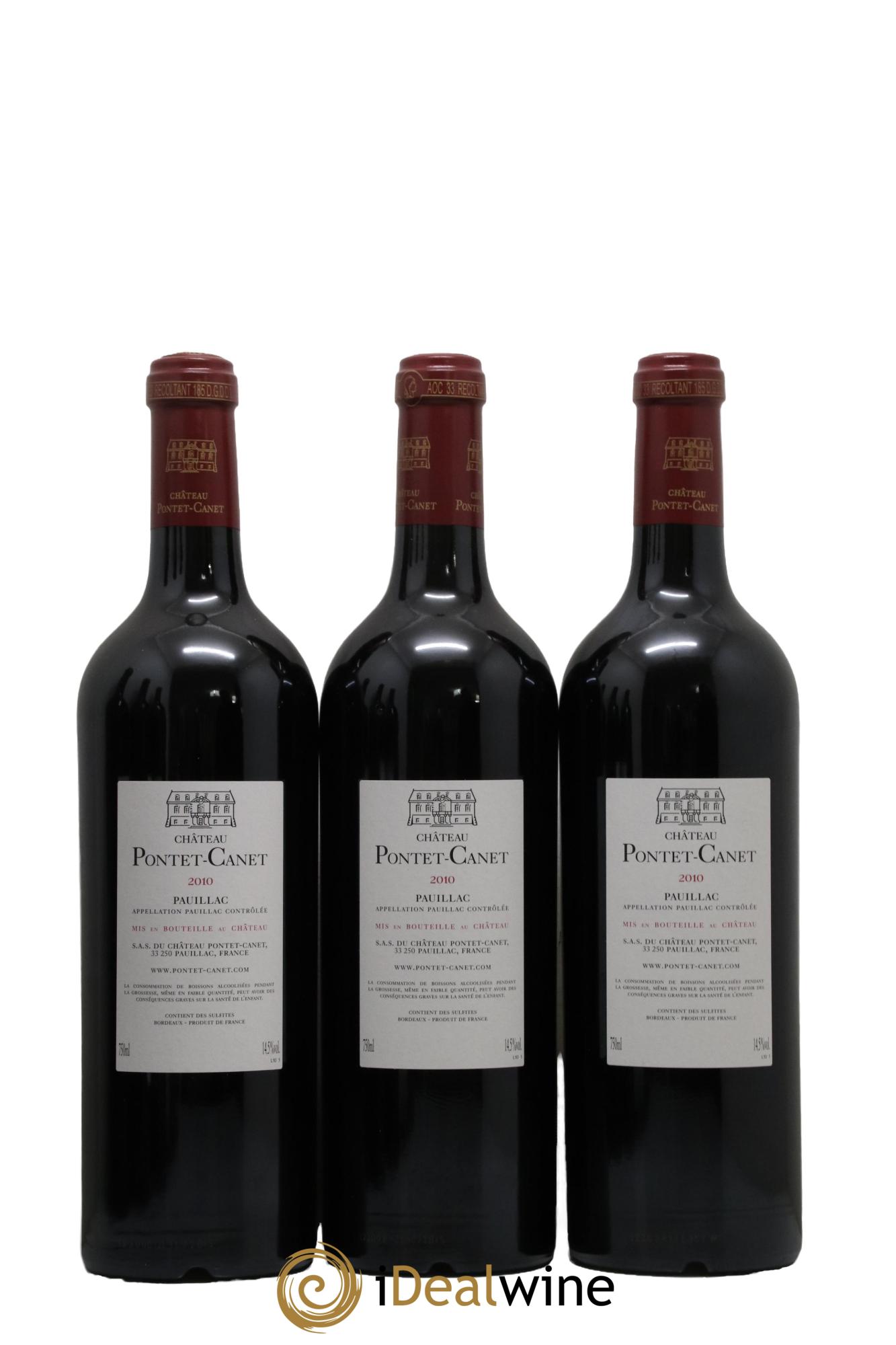 Château Pontet Canet 5ème Grand Cru Classé 2010 - Lot of 6 bottles - 2