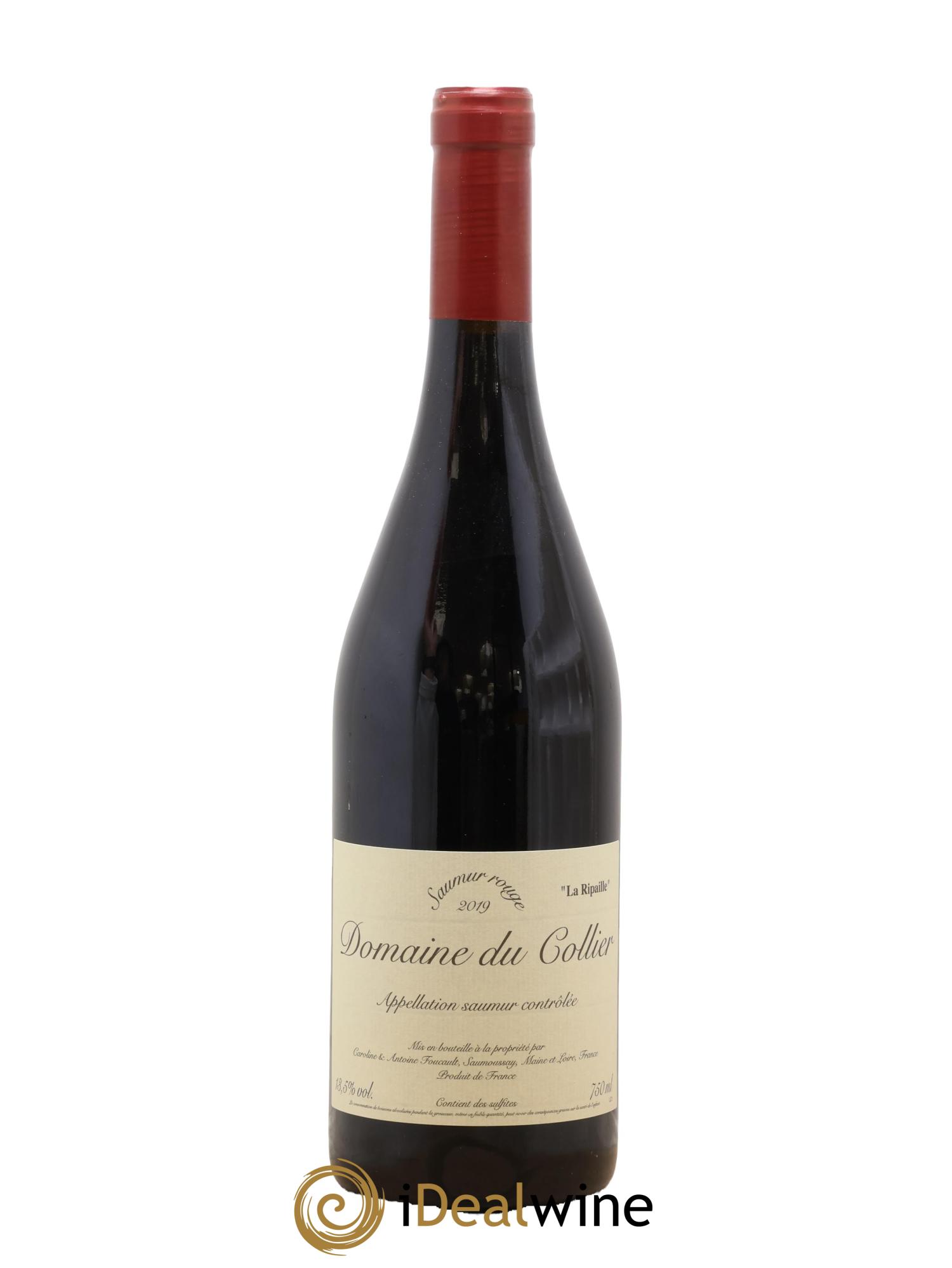 Saumur La Ripaille Domaine du Collier 2019 - Lot de 1 bouteille - 0