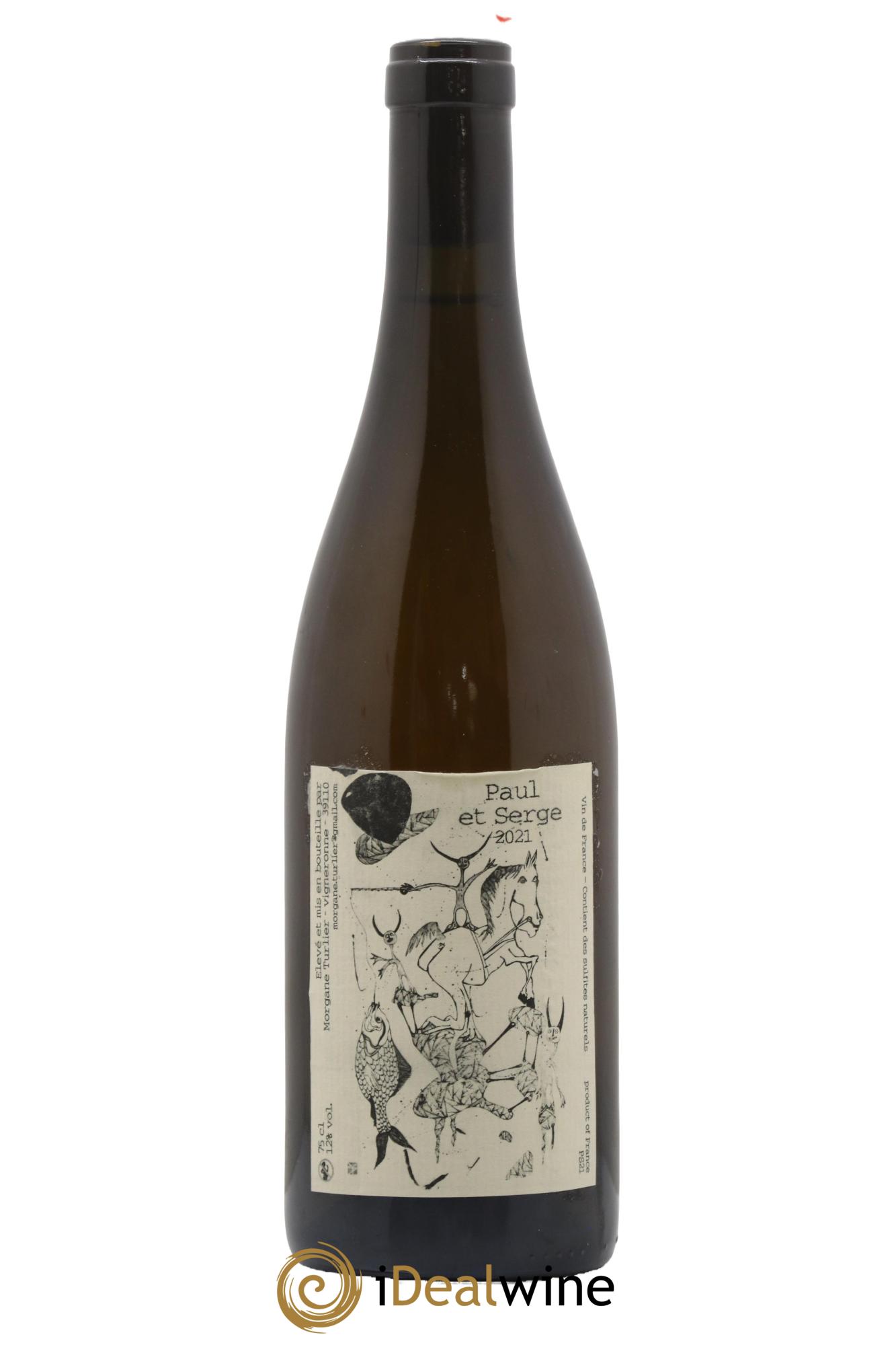 Vin de France Paul et Serge Morgane Turlier 2021 - Lot de 1 bouteille - 0
