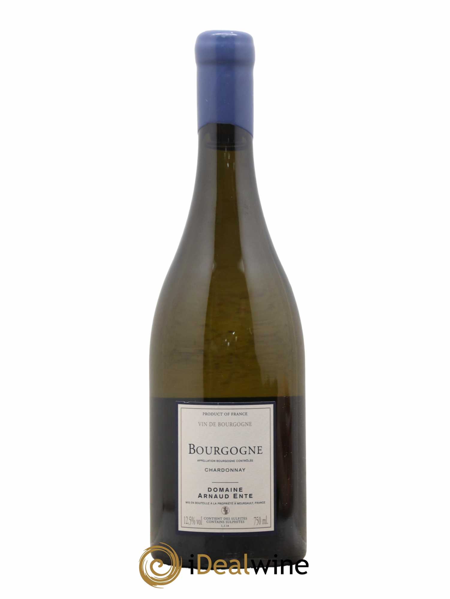 Bourgogne Chardonnay Arnaud Ente 2018 - Lot de 1 bouteille - 1
