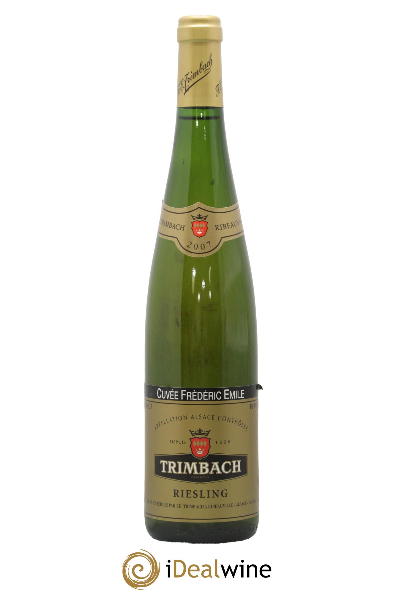 Alsace Riesling Cuvée Frédéric Emile Trimbach (Domaine) 2007 - Posten von 1 Flasche - 0