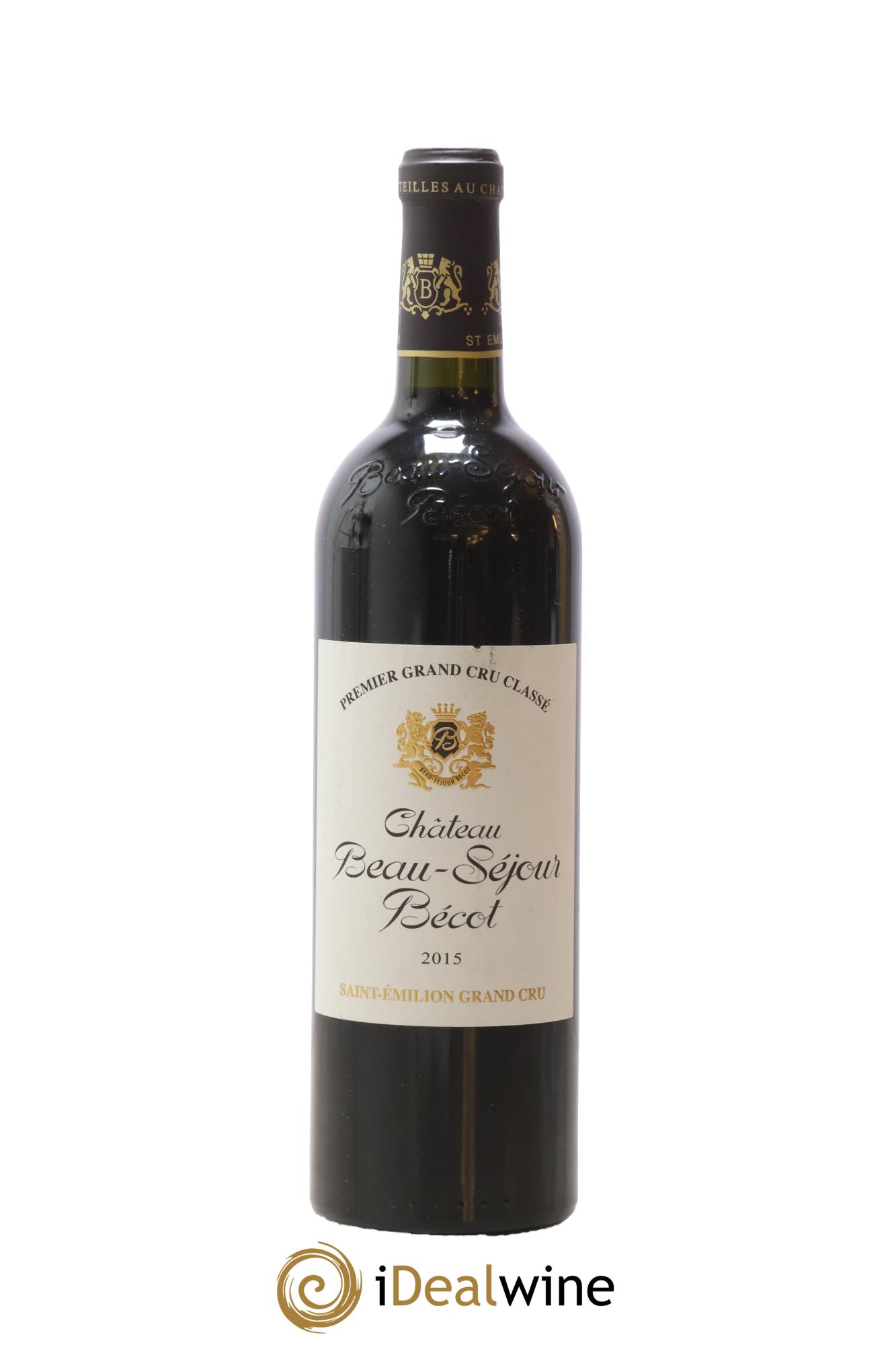 Château Beau-Séjour Bécot 1er Grand Cru Classé B 2015 - Lot de 1 bouteille - 0