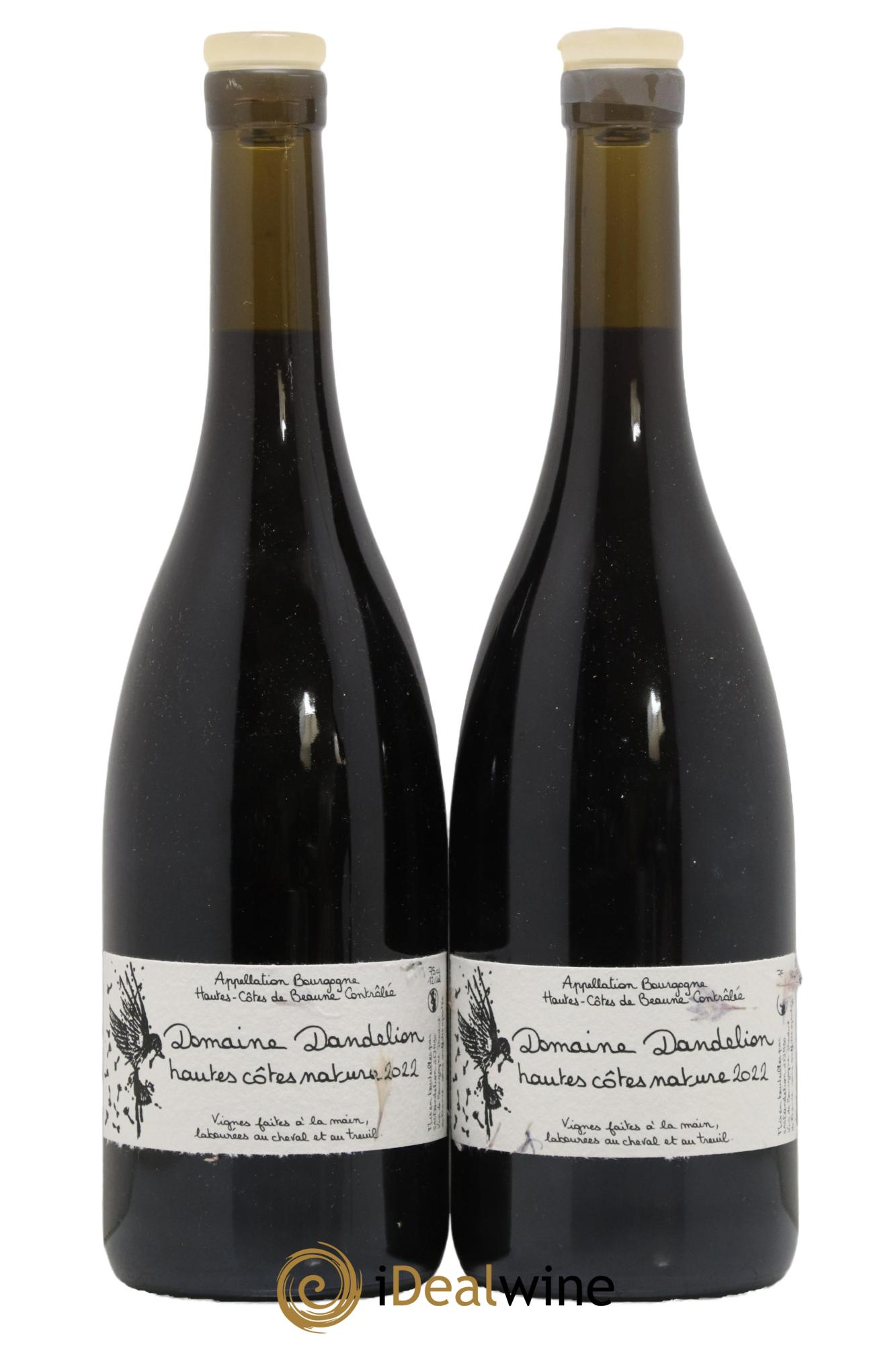 Hautes-Côtes de Beaune Nature Dandelion (Domaine) 2022 - Lot de 2 bouteilles - 0