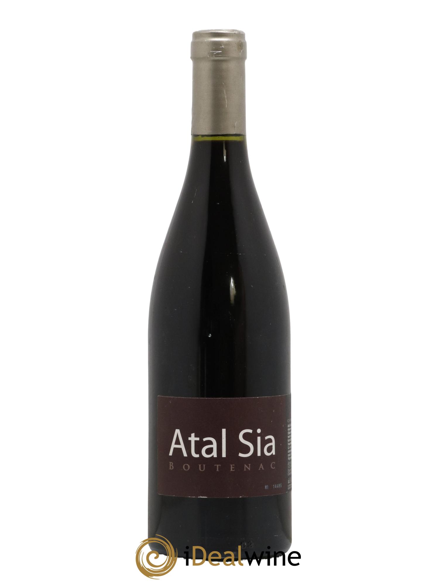 Corbières Boutenac Ollieux Romanis Atal Sia 2016 - Lot de 1 bouteille - 0
