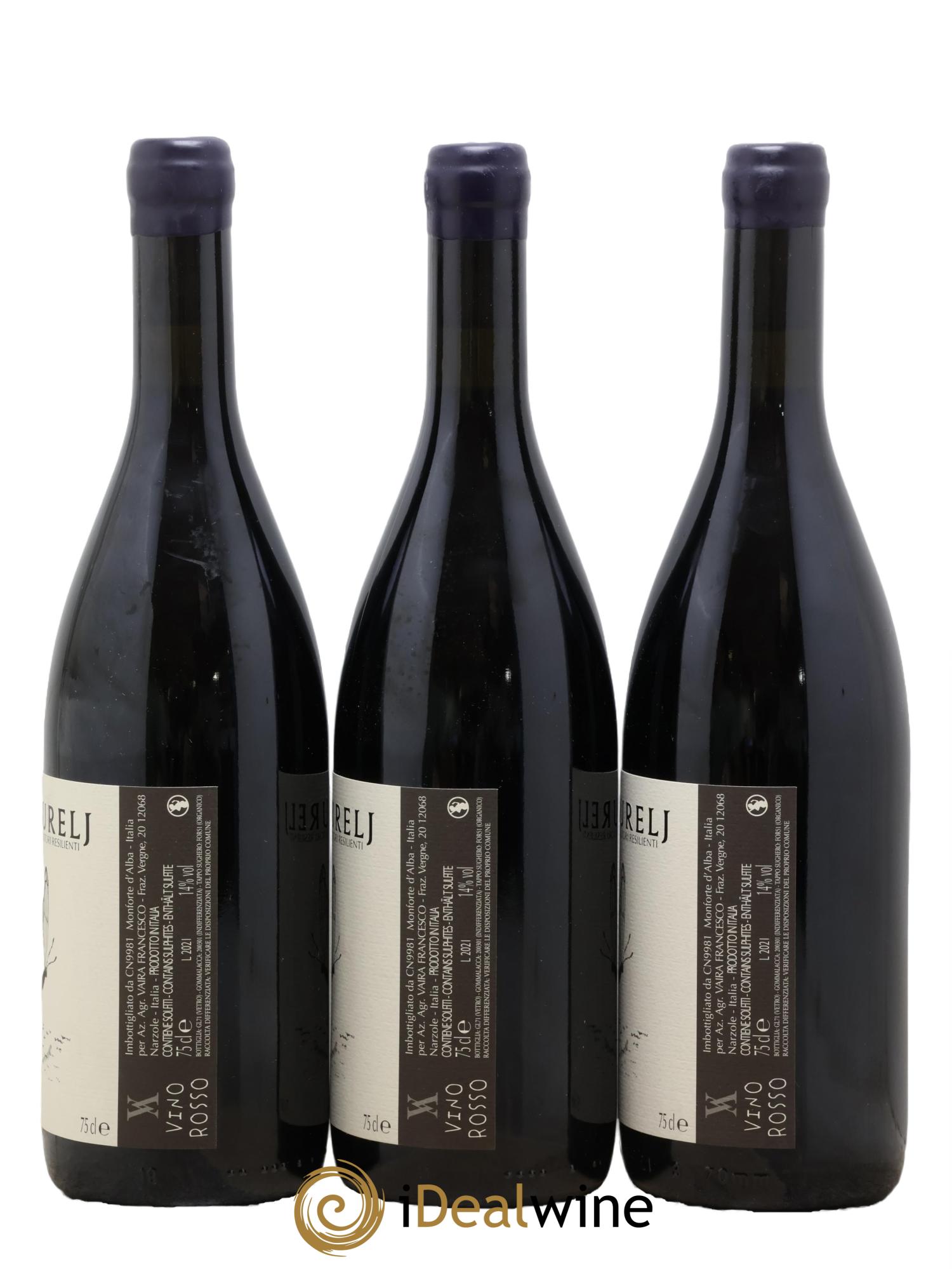 Piémont FZ Fuorizone Vaira Aurelj 2021 - Lot de 3 bouteilles - 1