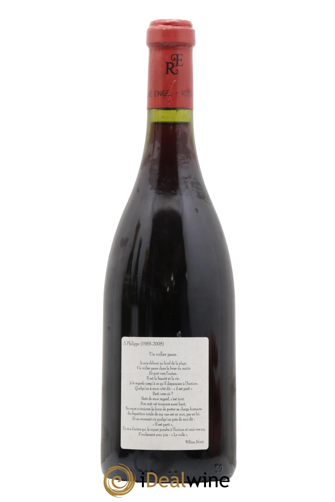Grands-Echezeaux Grand Cru Domaine René Engel - Domaine Eugénie 2004 - Lotto di 1 bottiglia - 1