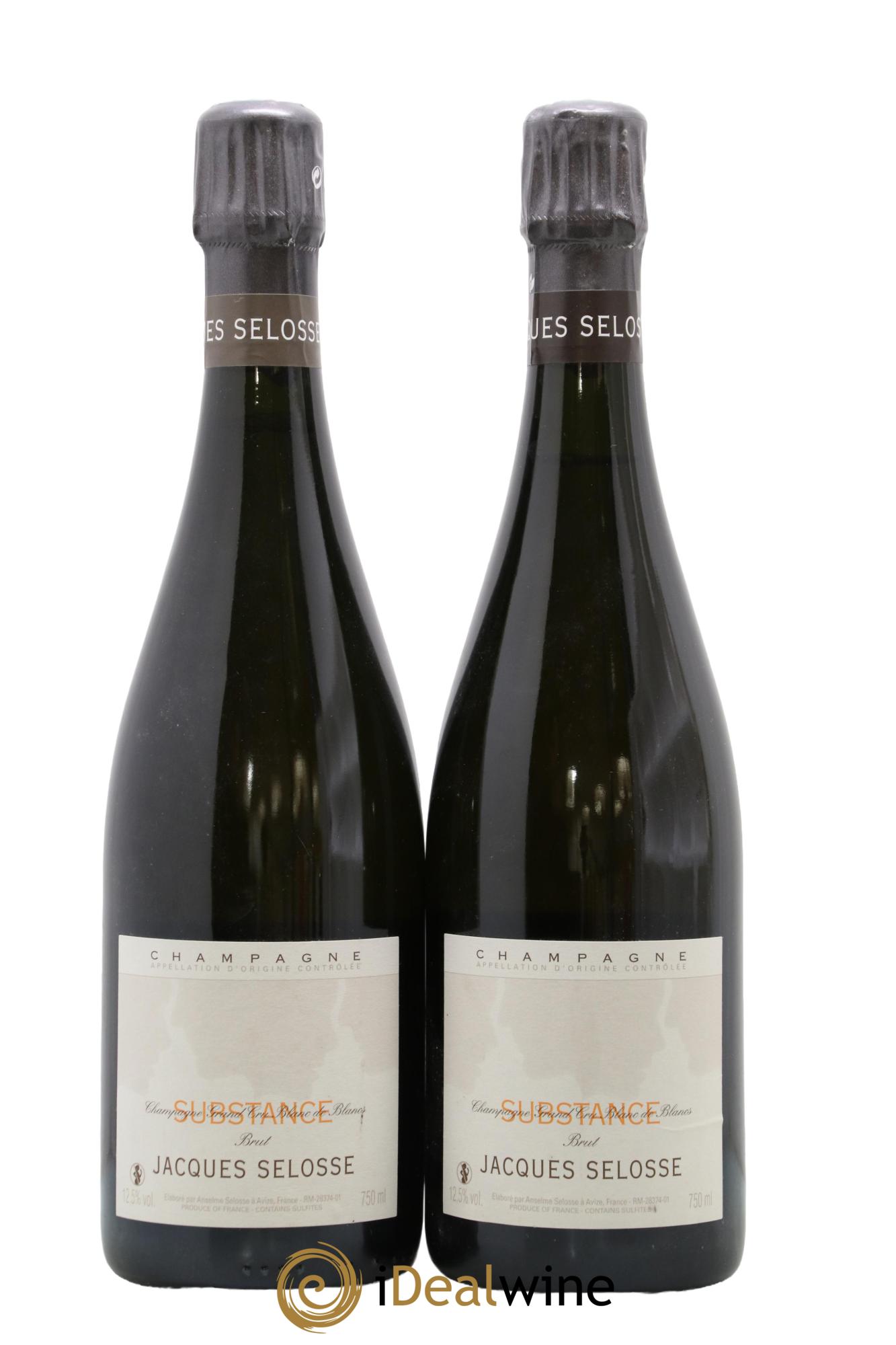 Substance Jacques Selosse - Posten von 2 Flaschen - 0
