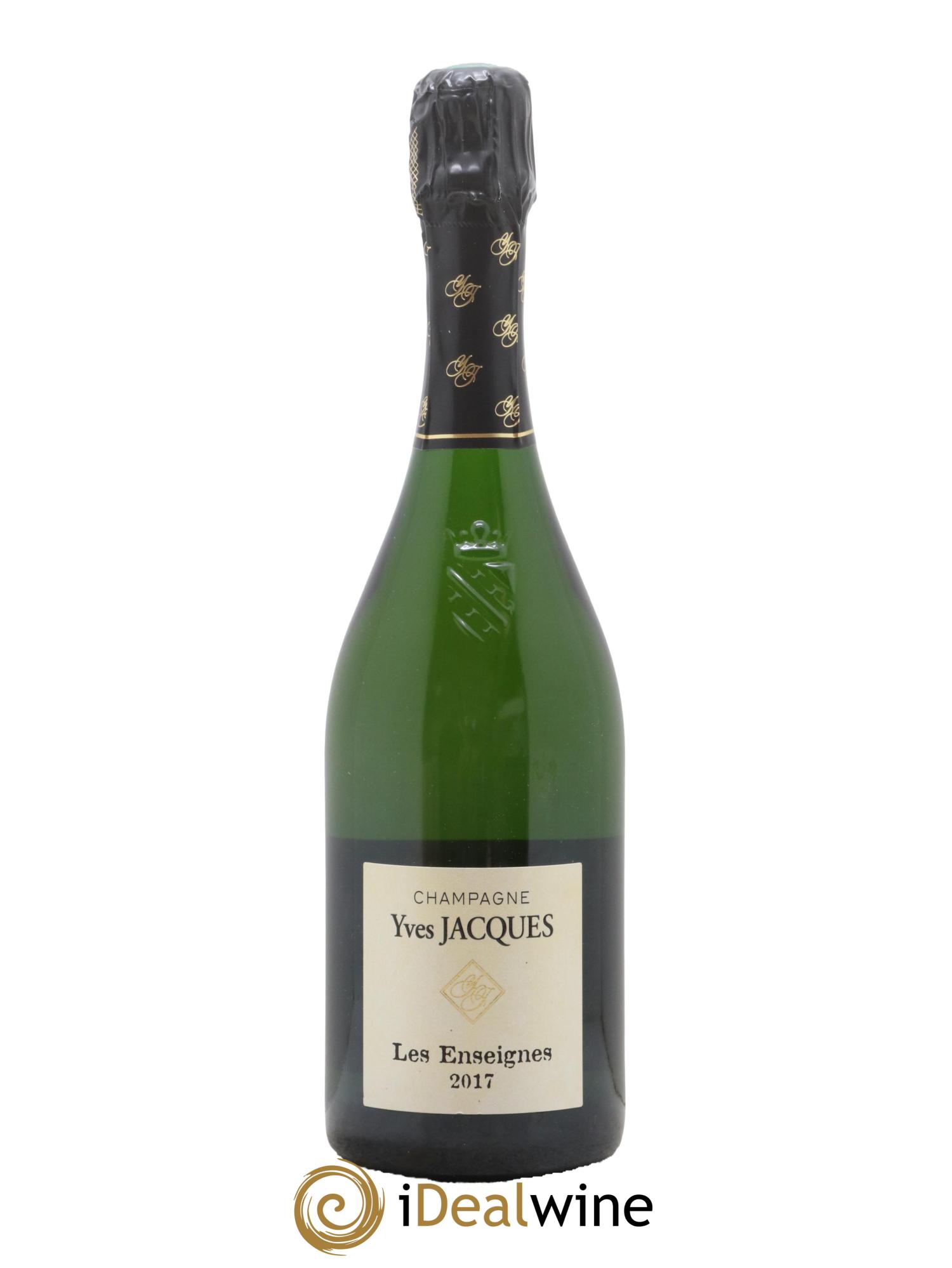 Champagne Blanc de Blancs Les Enseignes Yves Jacques 2017 - Lot of 1 bottle - 0
