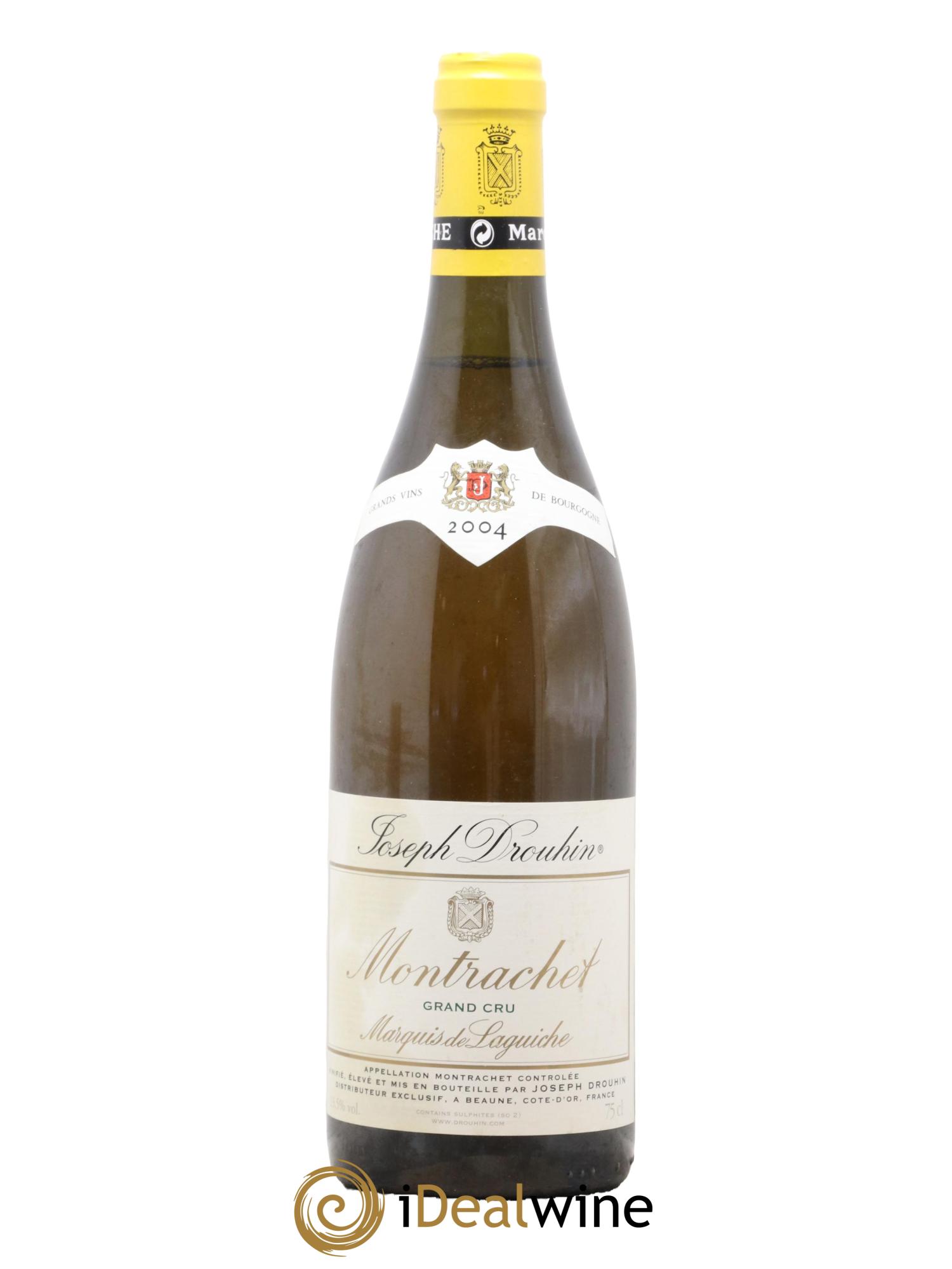 Montrachet Grand Cru Marquis de Laguiche Joseph Drouhin 2004 - Lot de 1 bouteille - 0