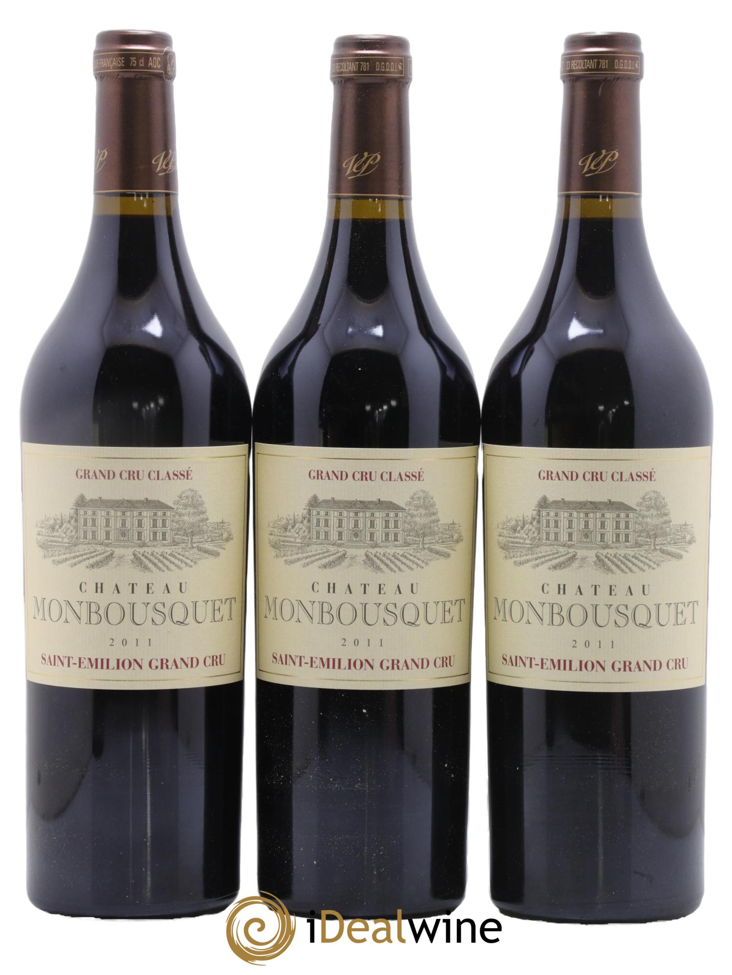 Château Monbousquet Grand Cru Classé 2011 - Lot de 12 bouteilles - 2