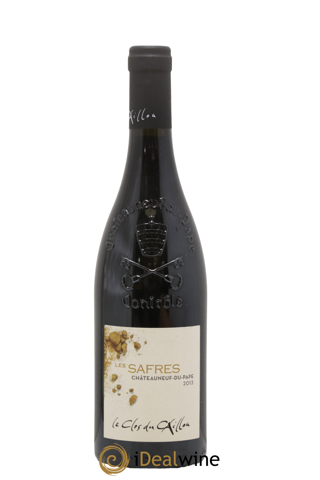 Châteauneuf-du-Pape Le Clos du Caillou Les Safres Sylvie Vacheron 2013 - Lot de 1 bouteille - 0