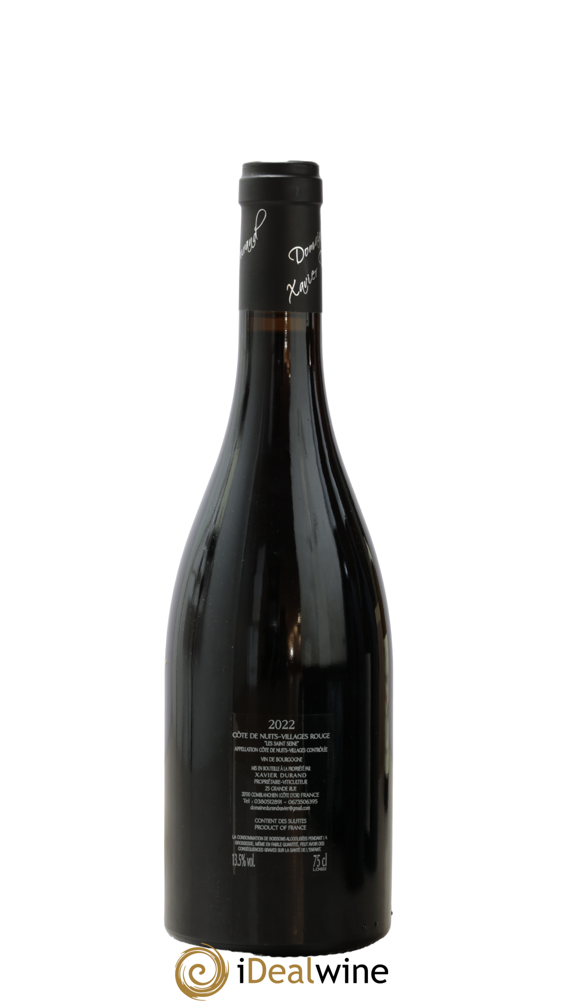 Côte de Nuits-Villages Les Saint Seine Xavier Durant 2022 - Lot of 1 bottle - 1