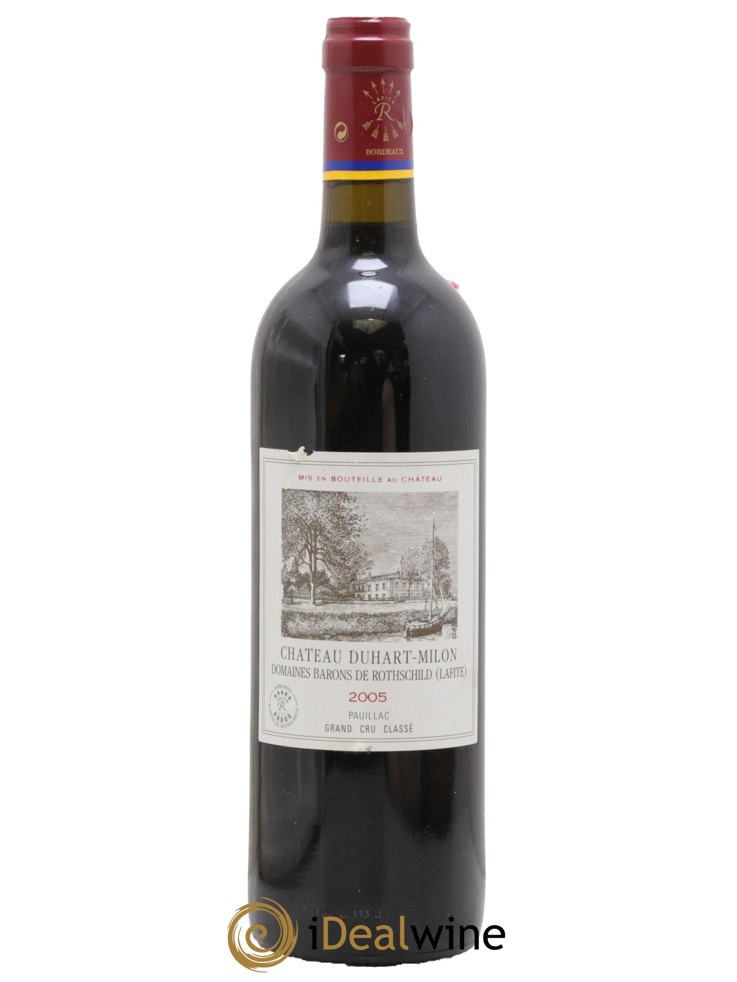 Château Duhart-Milon 4ème Grand Cru Classé 2005 - Lotto di 1 bottiglia - 0