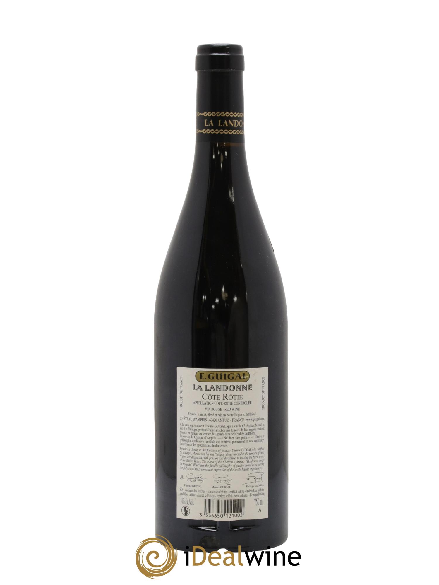 Côte-Rôtie La Landonne Guigal 2017 - Lot de 1 bouteille - 1