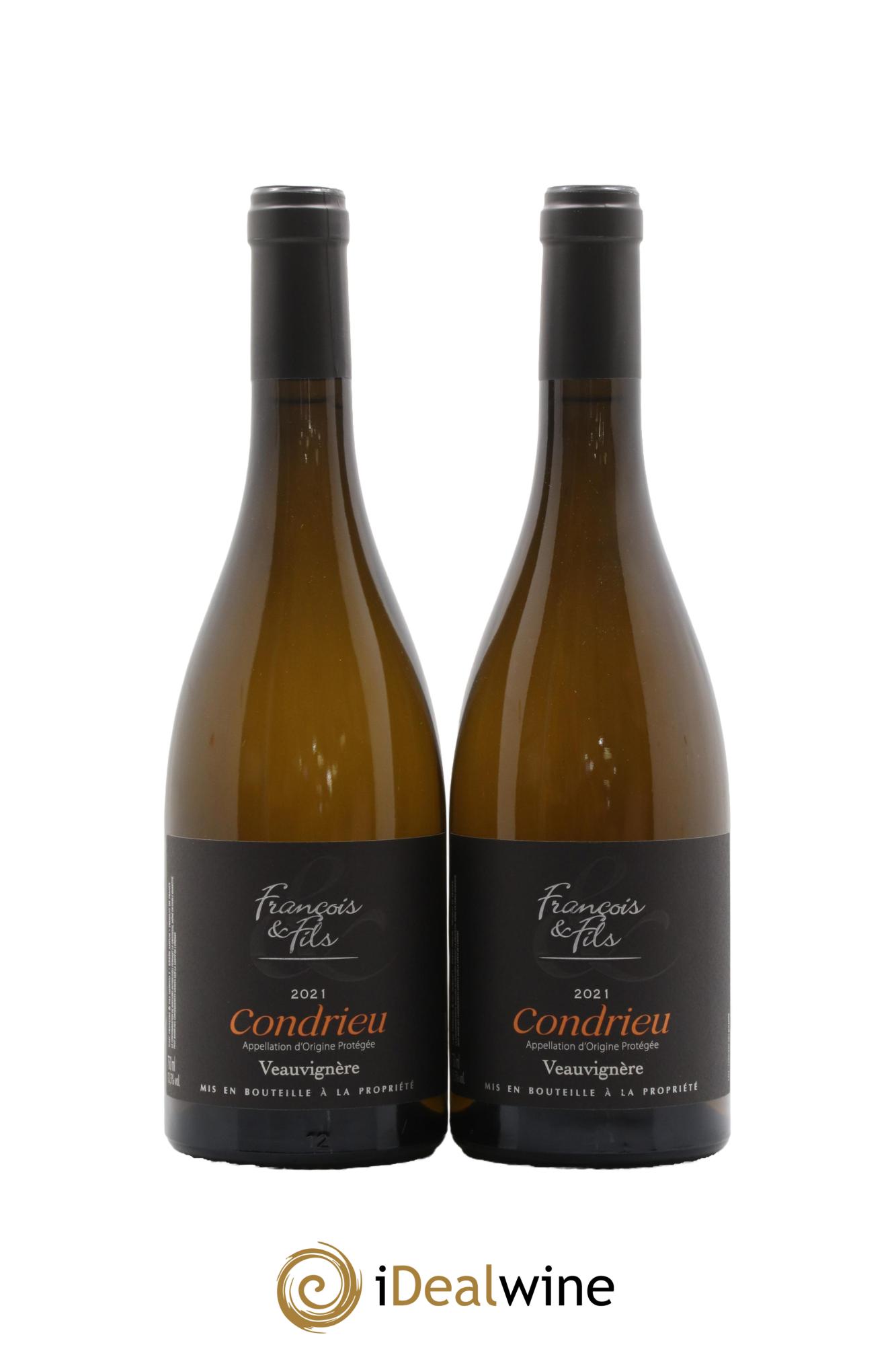 Condrieu Veauvignere Domaine François et Fils 2021 - Lot de 2 bouteilles - 0