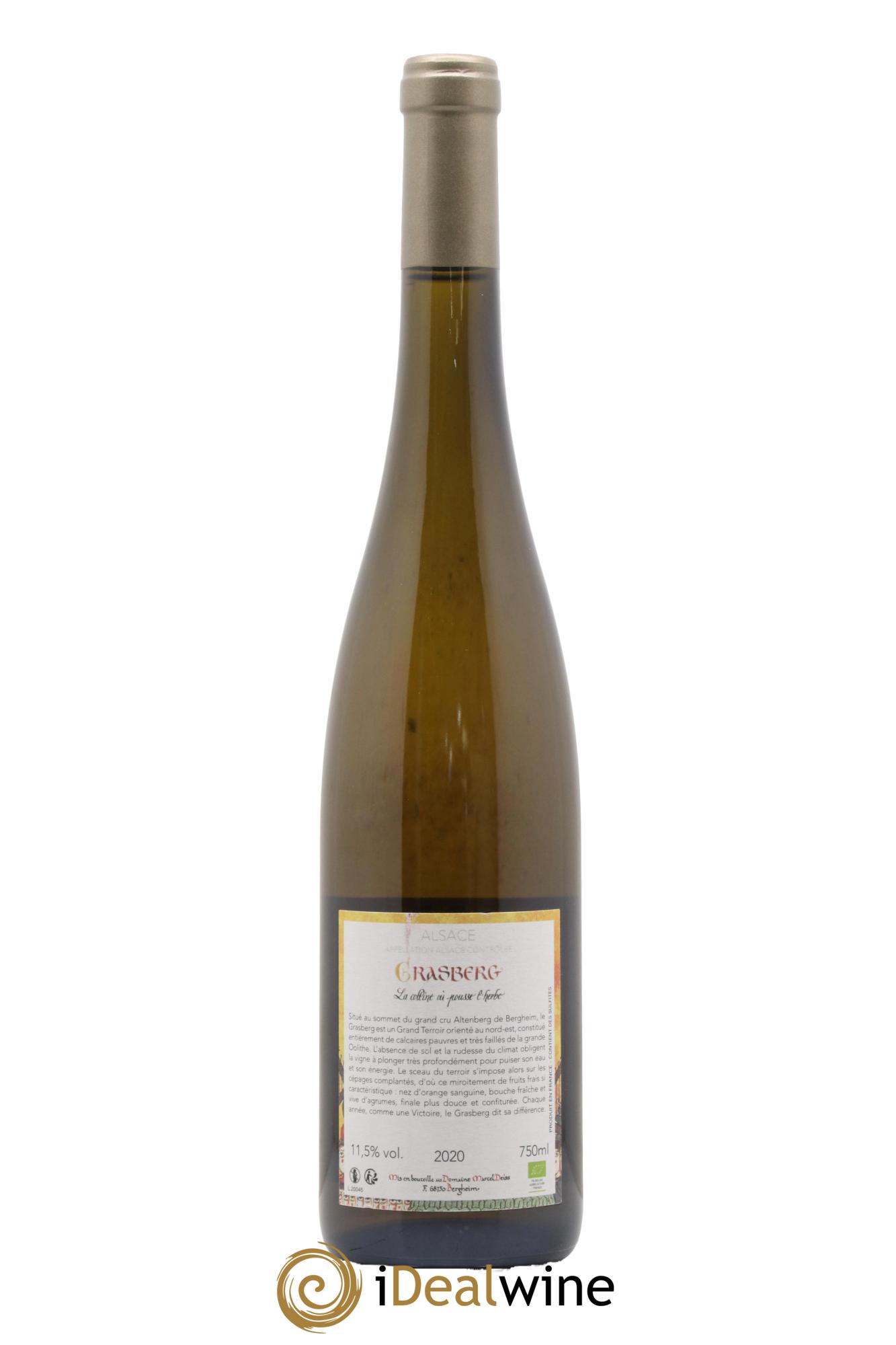 Alsace Grasberg Marcel Deiss (Domaine) 2020 - Lot de 1 bouteille - 1
