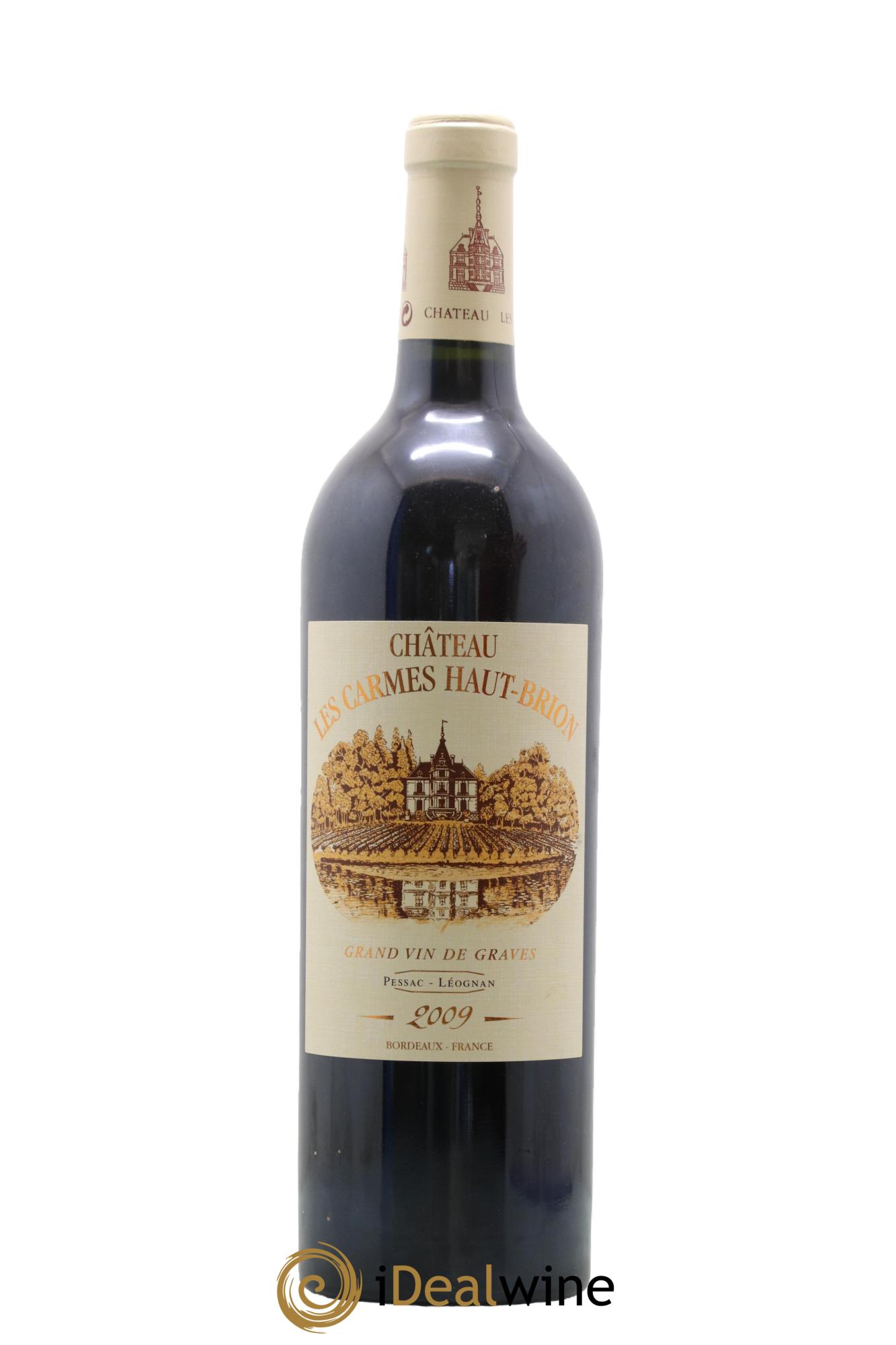 Château Les Carmes Haut-Brion 2009 - Lot de 1 bouteille - 0