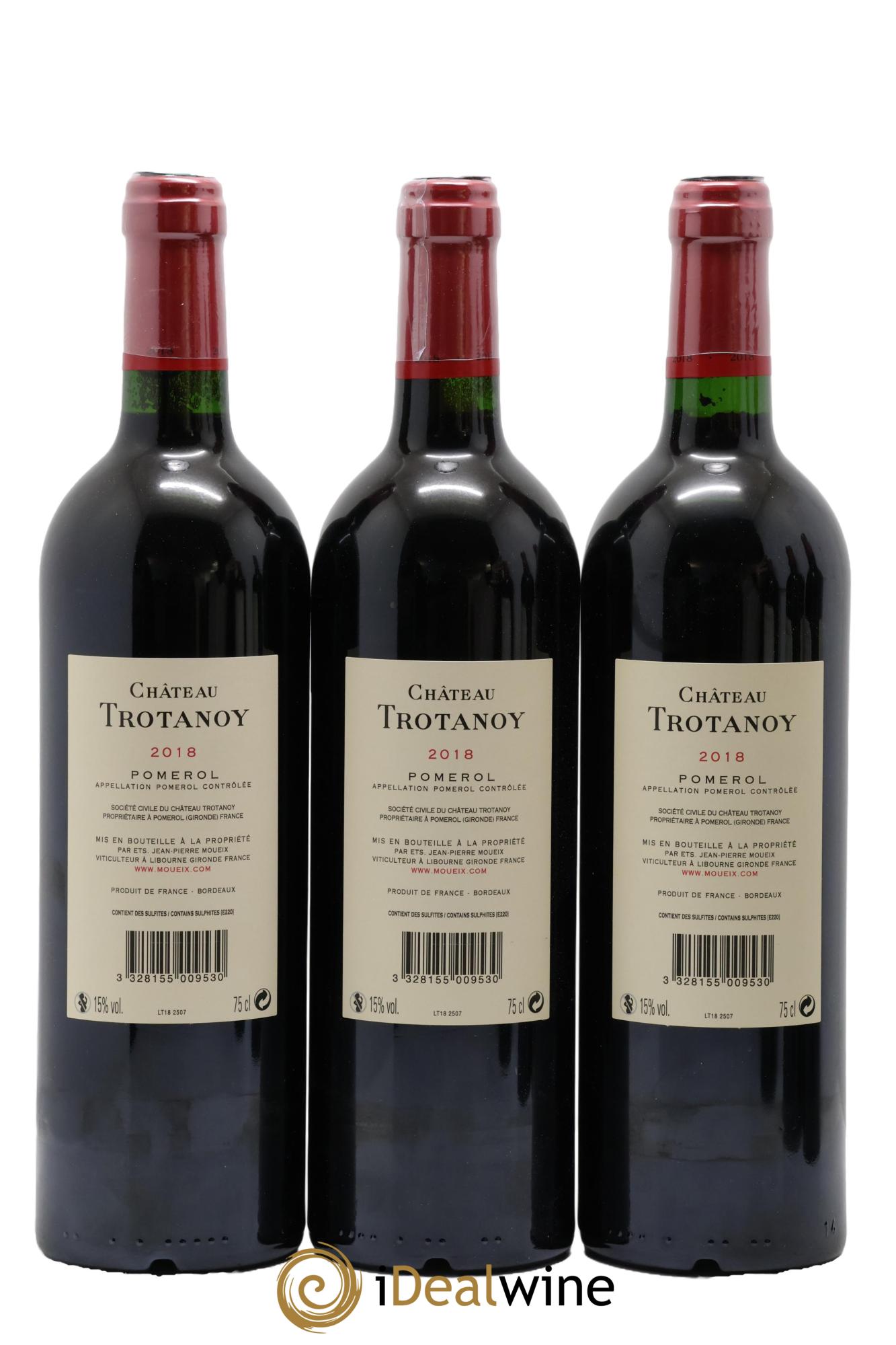 Château Trotanoy 2018 - Lot of 6 bottles - 2